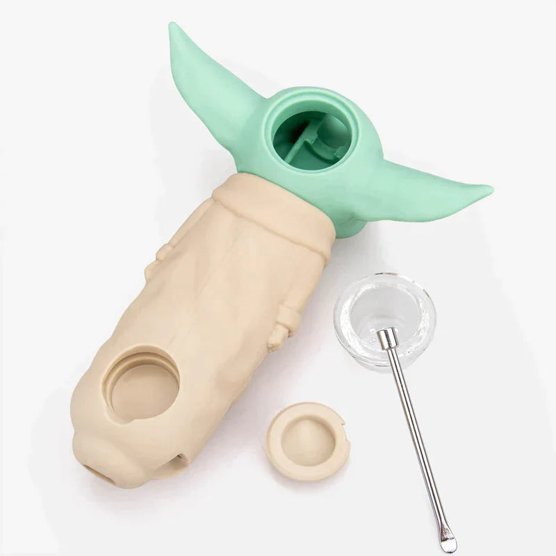 Gotoke | 4.5" BABY YD SILICONE HAND PIPE_3