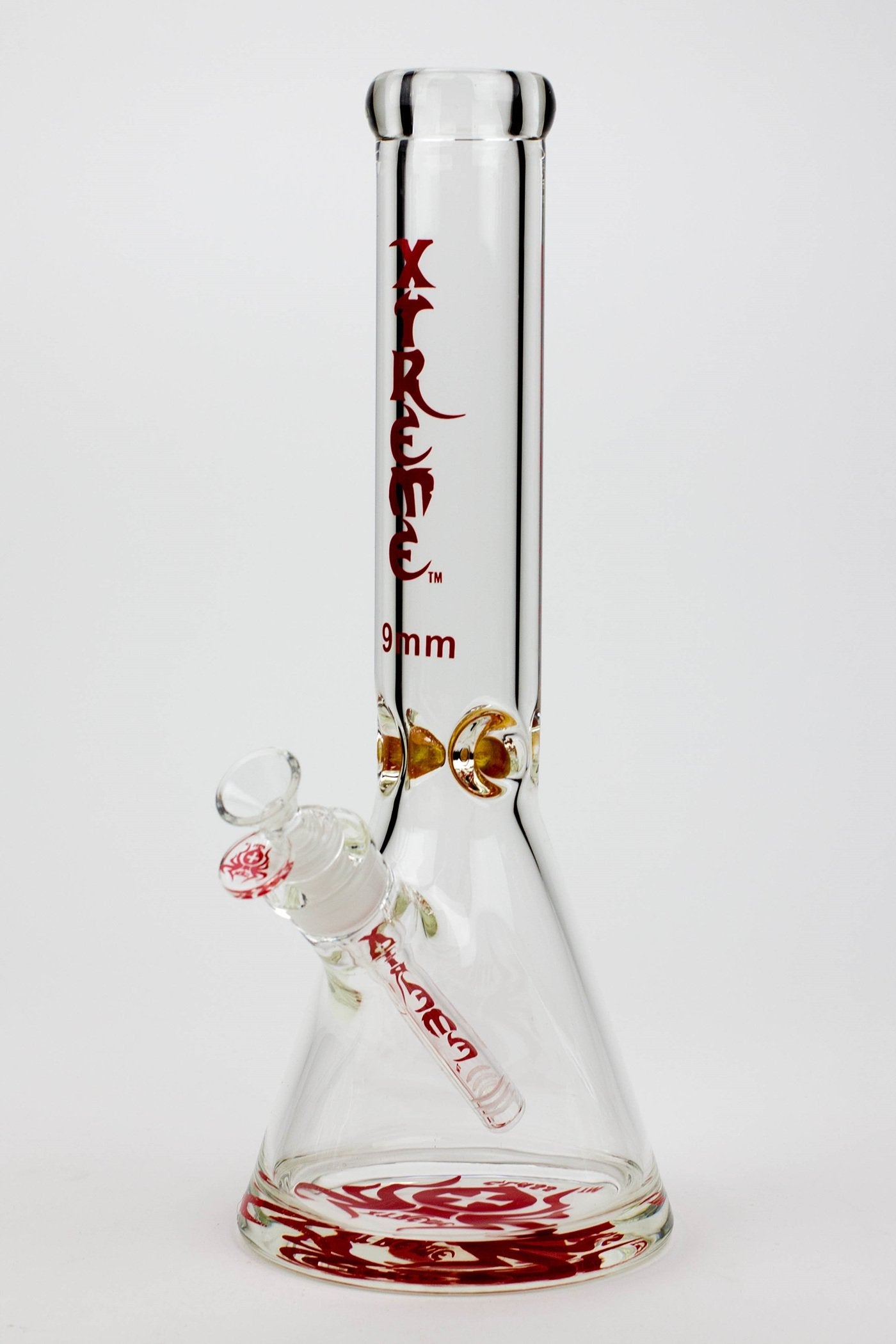 14" XTREME Glass / 9 mm / Classic Glass beaker Bong_10