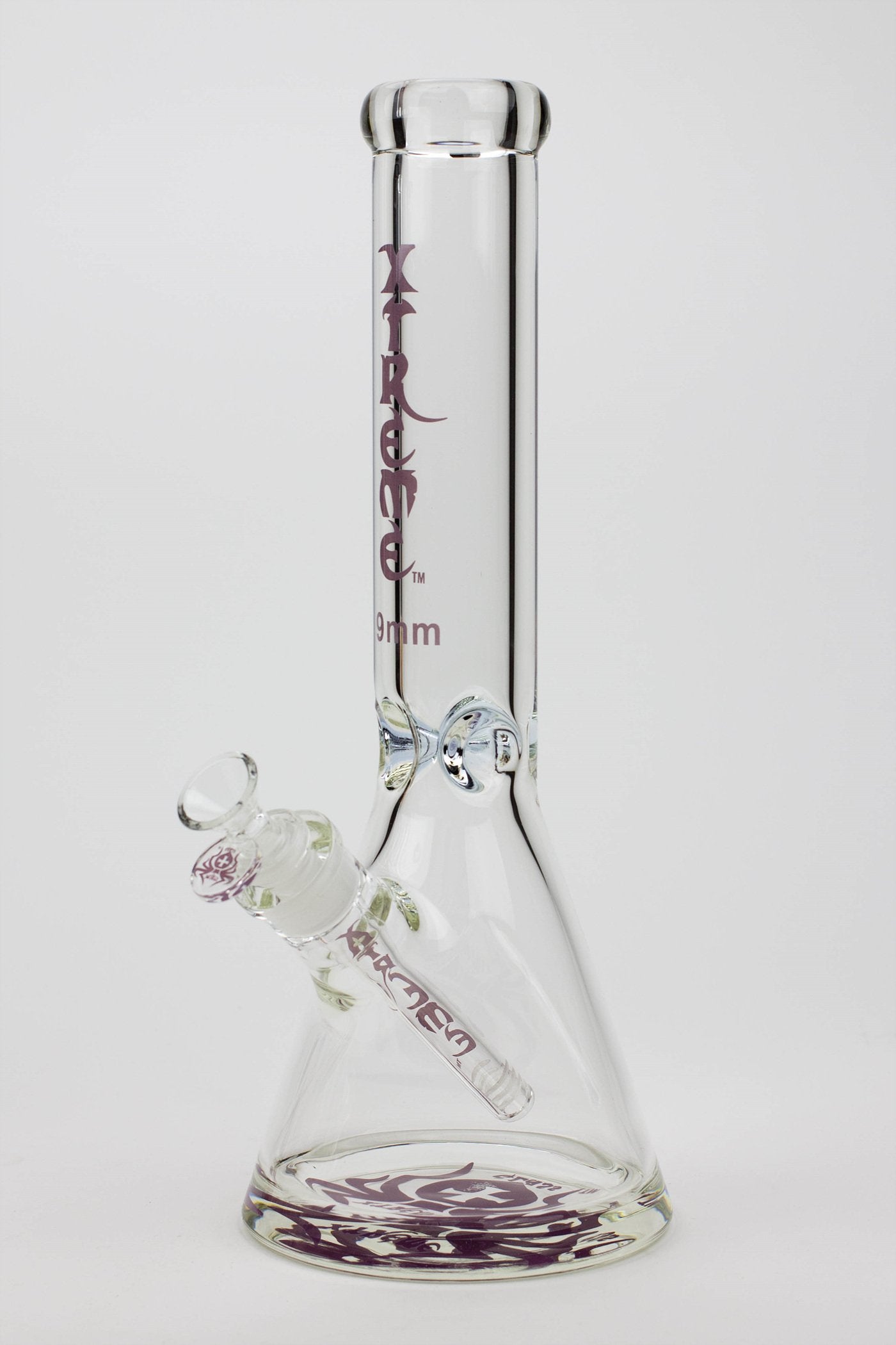 14" XTREME Glass / 9 mm / Classic Glass beaker Bong_7