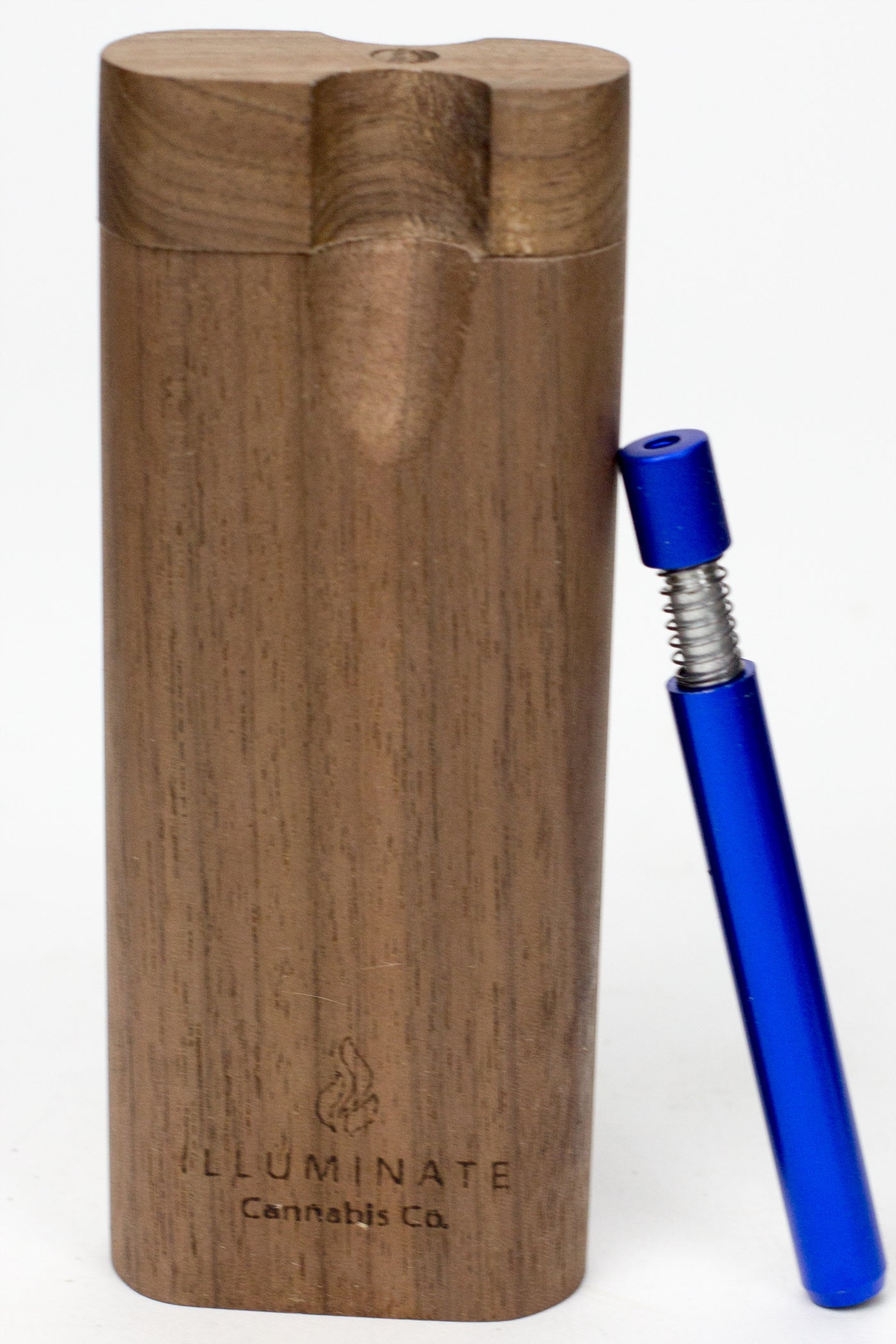 Walnut Dugout with Anodized Spring One hitter_3