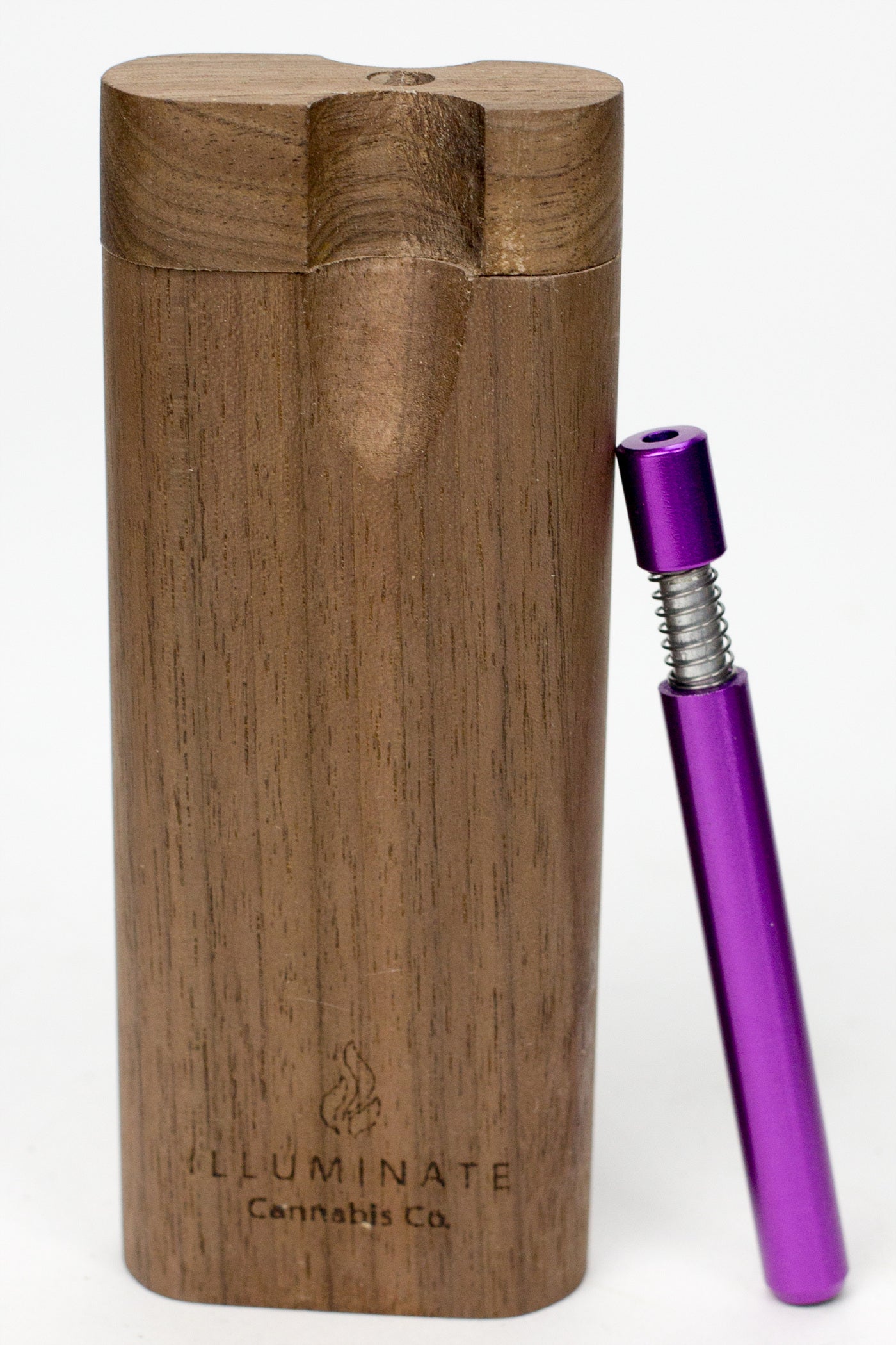 Walnut Dugout with Anodized Spring One hitter_6