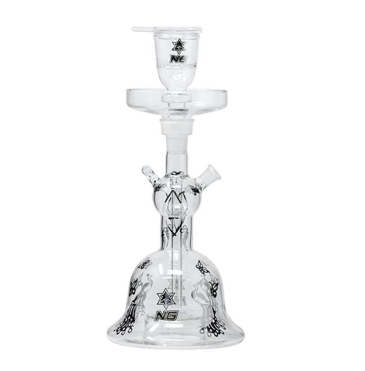 NG-15 inch Clear Hookah Set [TD-11]_2