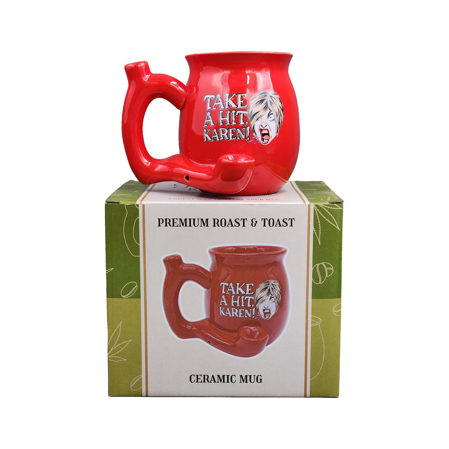 TAKE A HIT KAREN! RED Roast & Toast mug_5