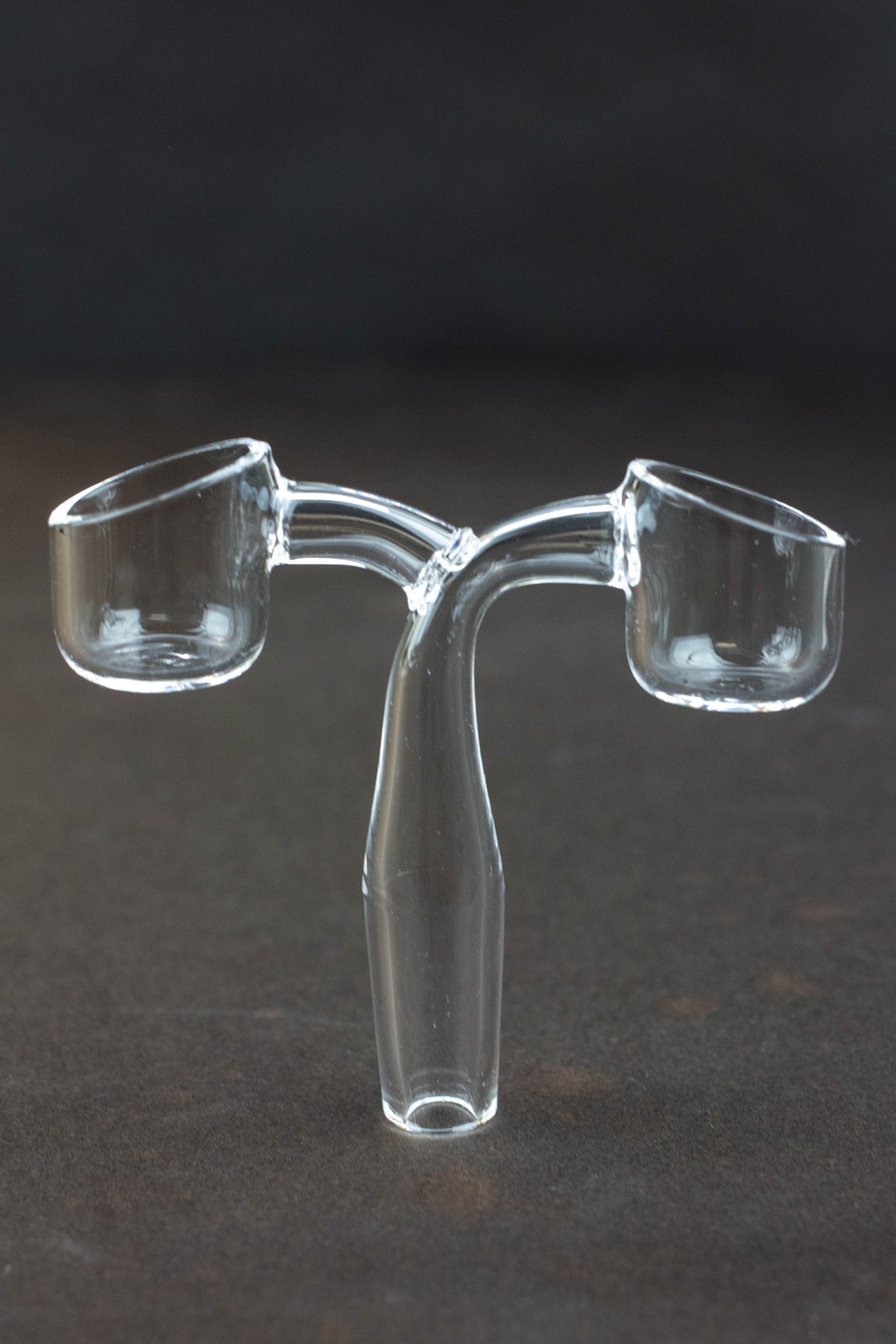 Double Head Quartz Banger with 2 bowls_0