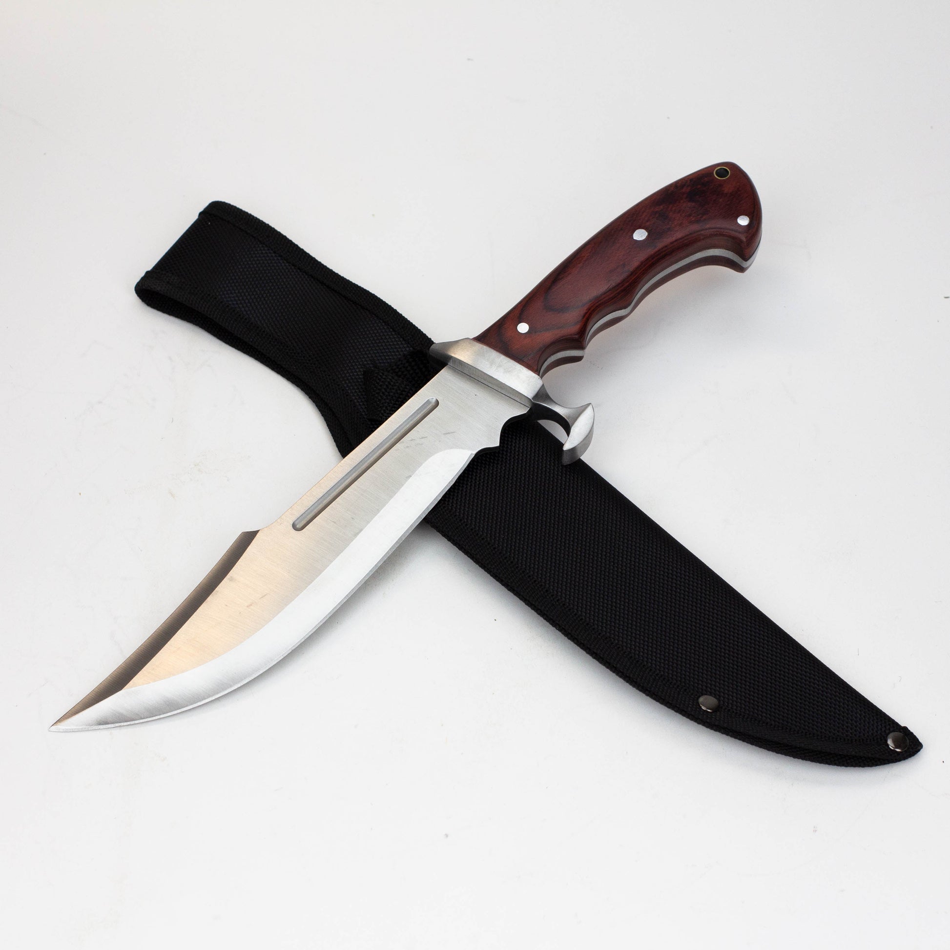 13.5" Full Tang Bowie Hunting Knife [T221666]_0