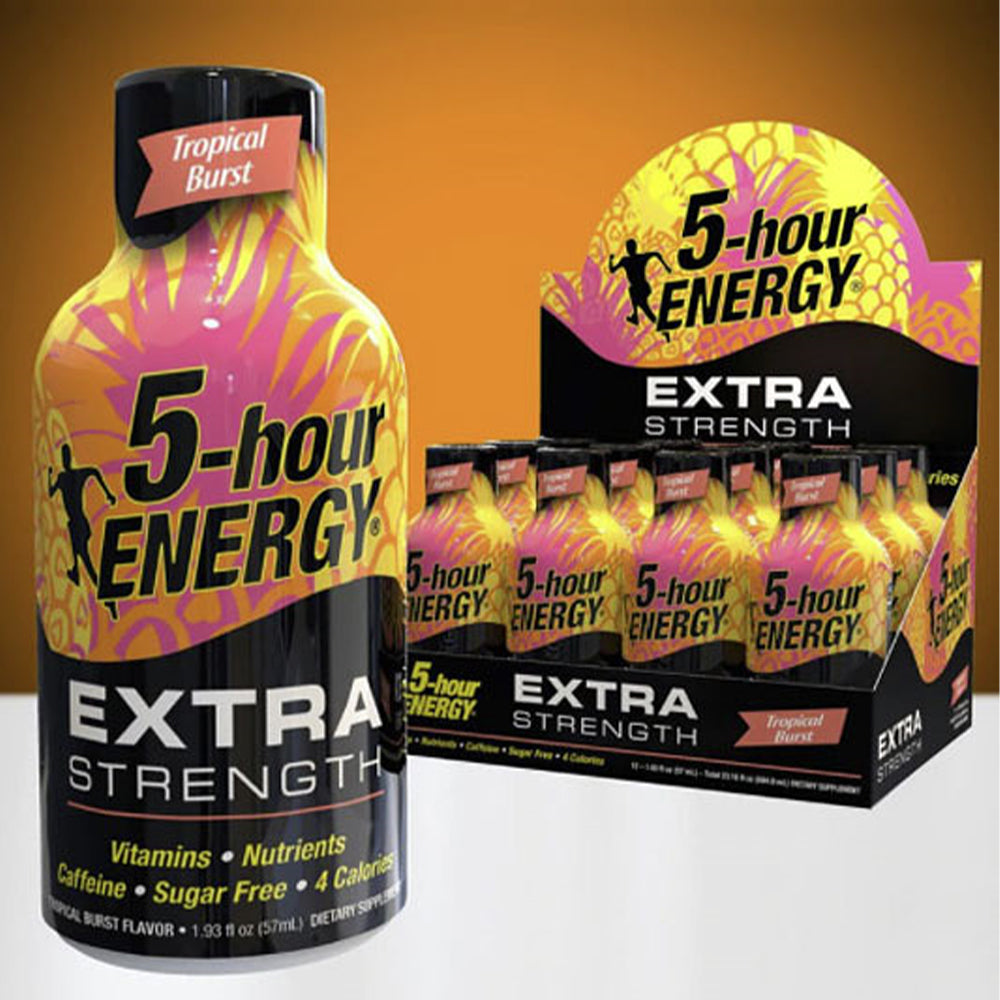 Tropical Burst Flavor Extra Strength 5-hour ENERGY Drink_2