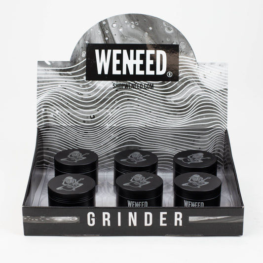 WENEED®-Metallic Skull Grinder 4pts 6Pack_0