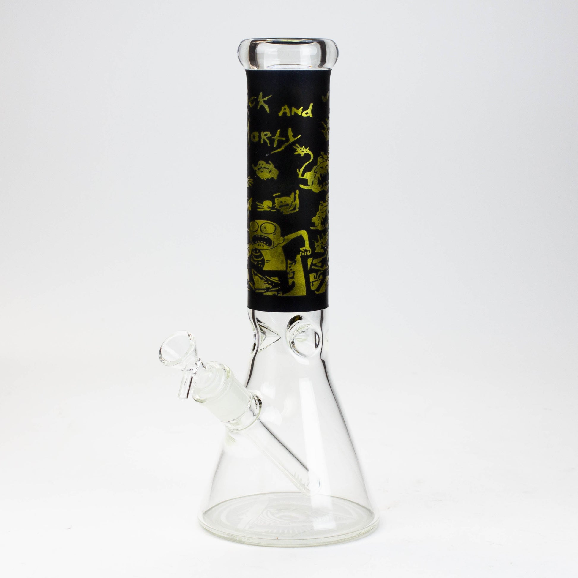 12" RM cartoon glass water bong [AA-B-OCT025]_0