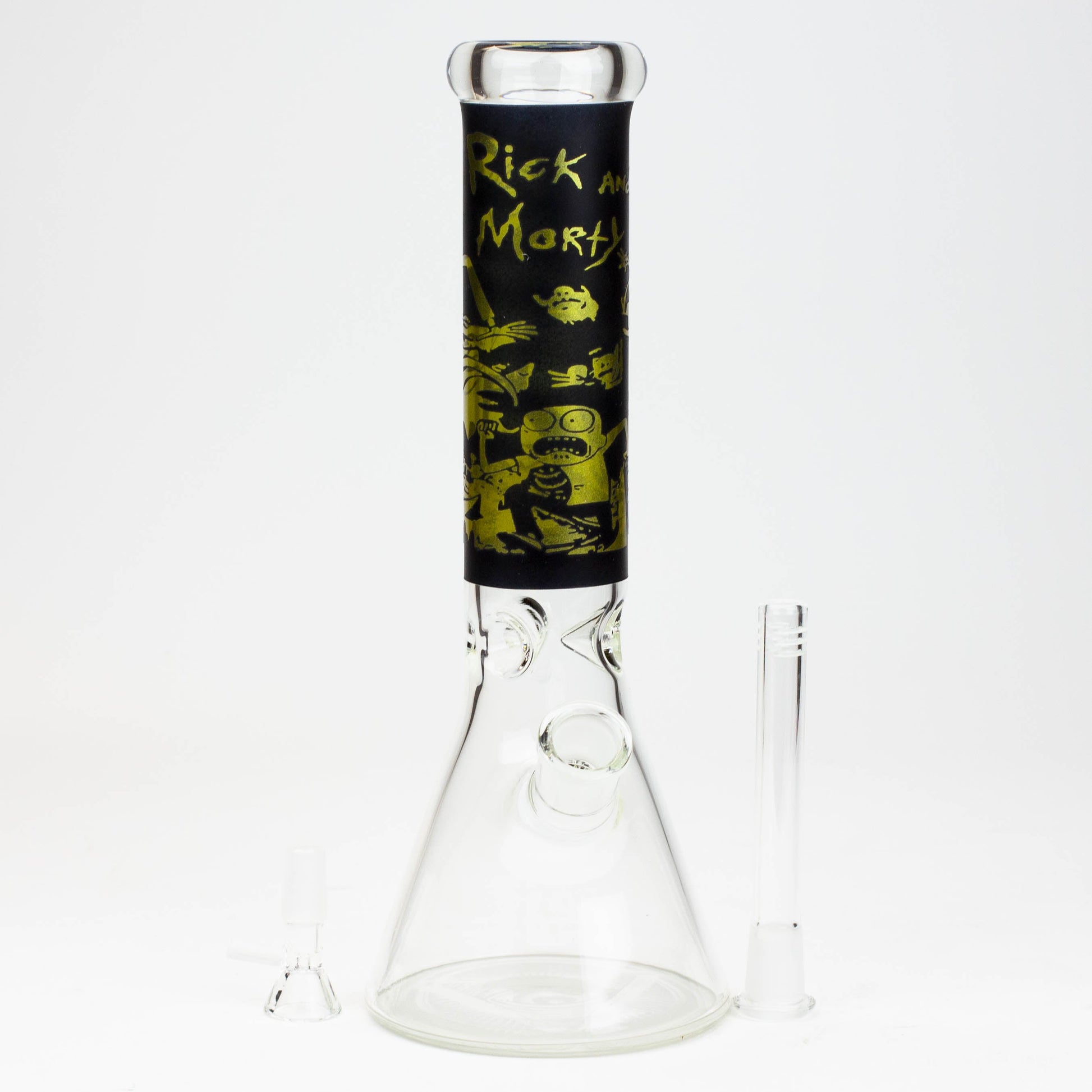 12" RM cartoon glass water bong [AA-B-OCT025]_2