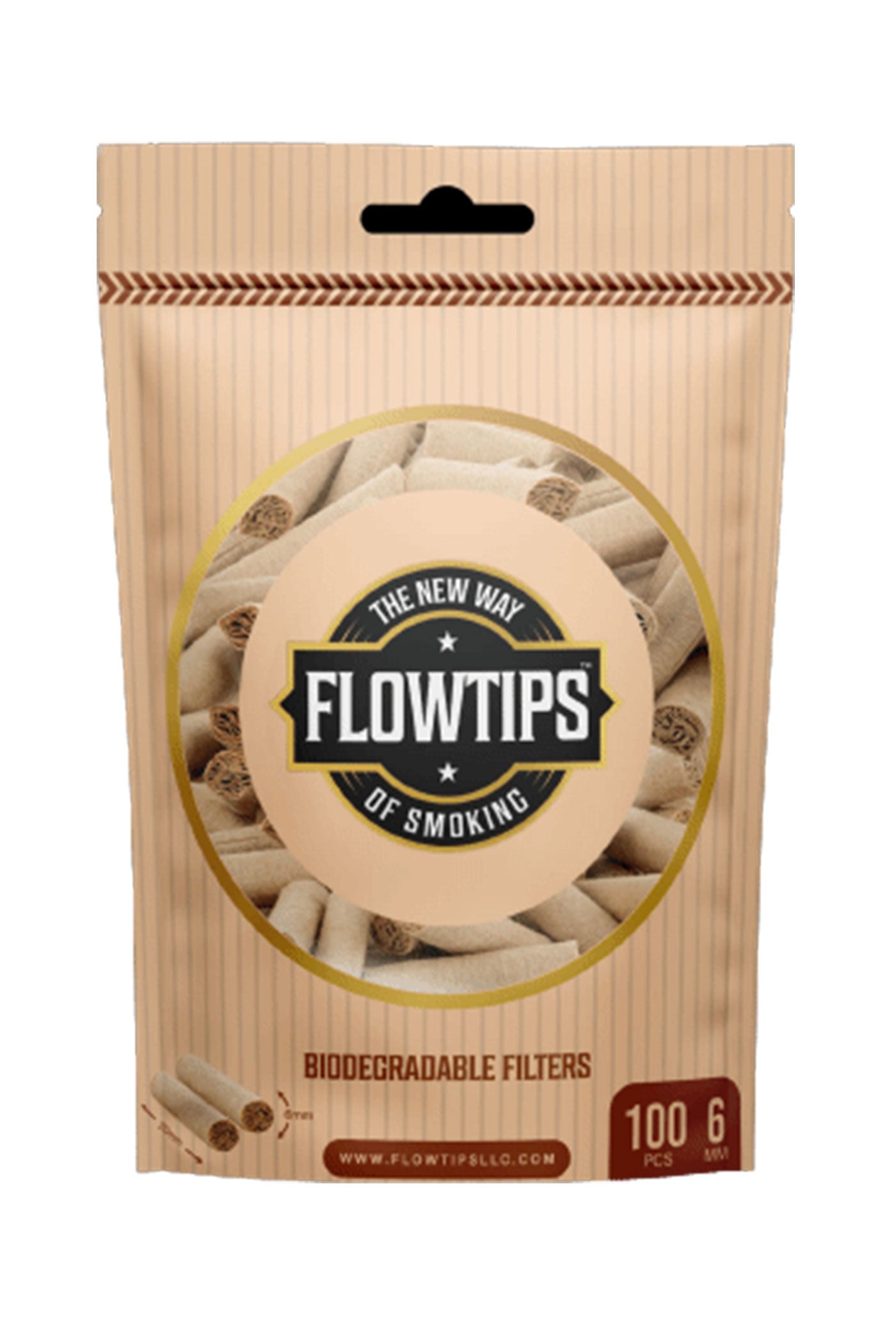 FLOWTIPS-BIODEGRADABLE FILTER Box of 10_1