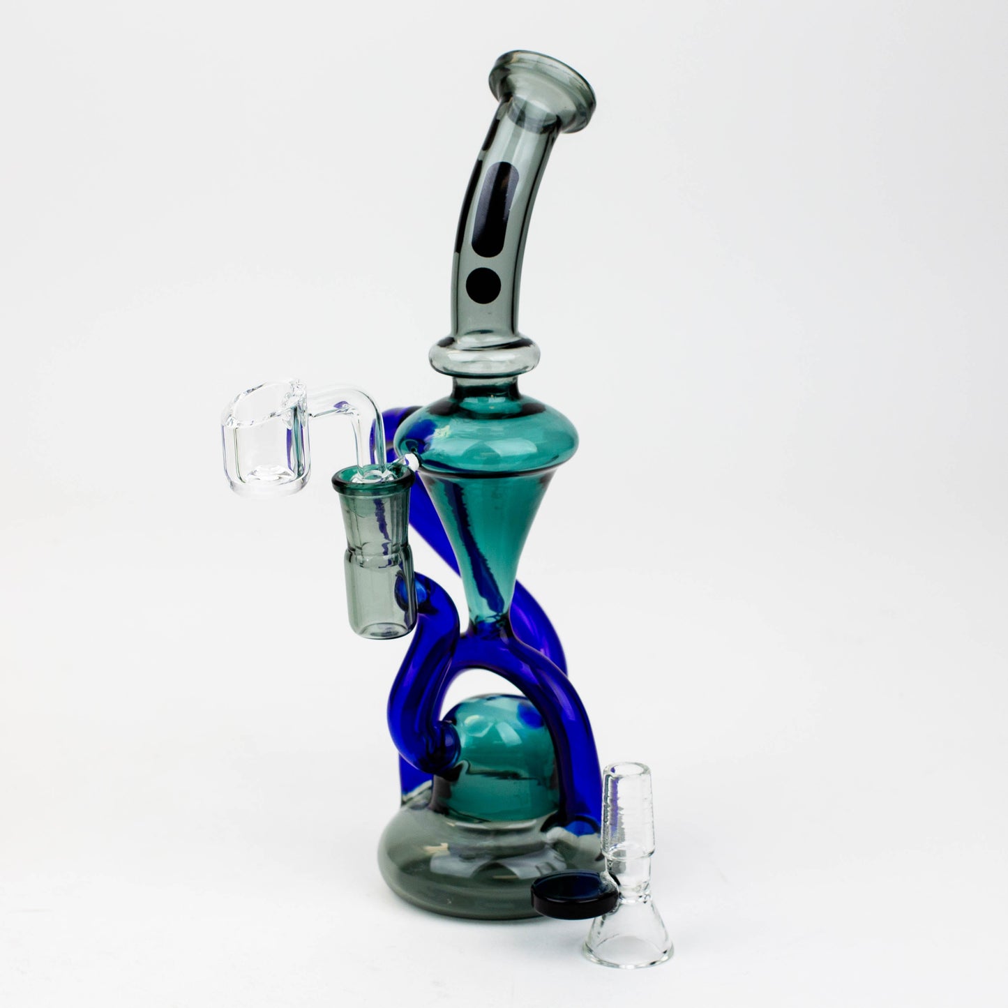 10" Infyniti Glass 2-in-1 recycler_5