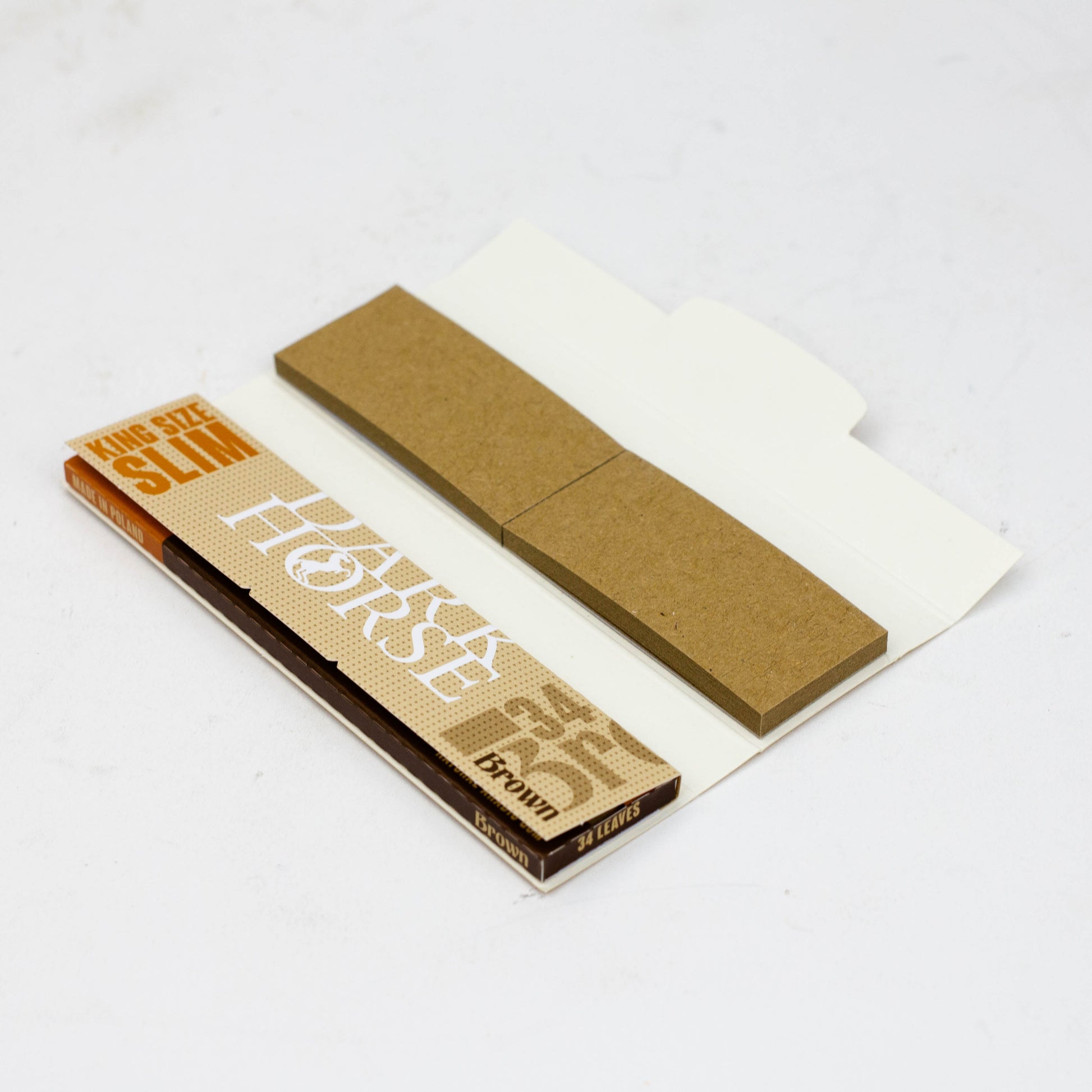 Rolling Paper DARK HORSE king slim BROWN Paper + Filters_1