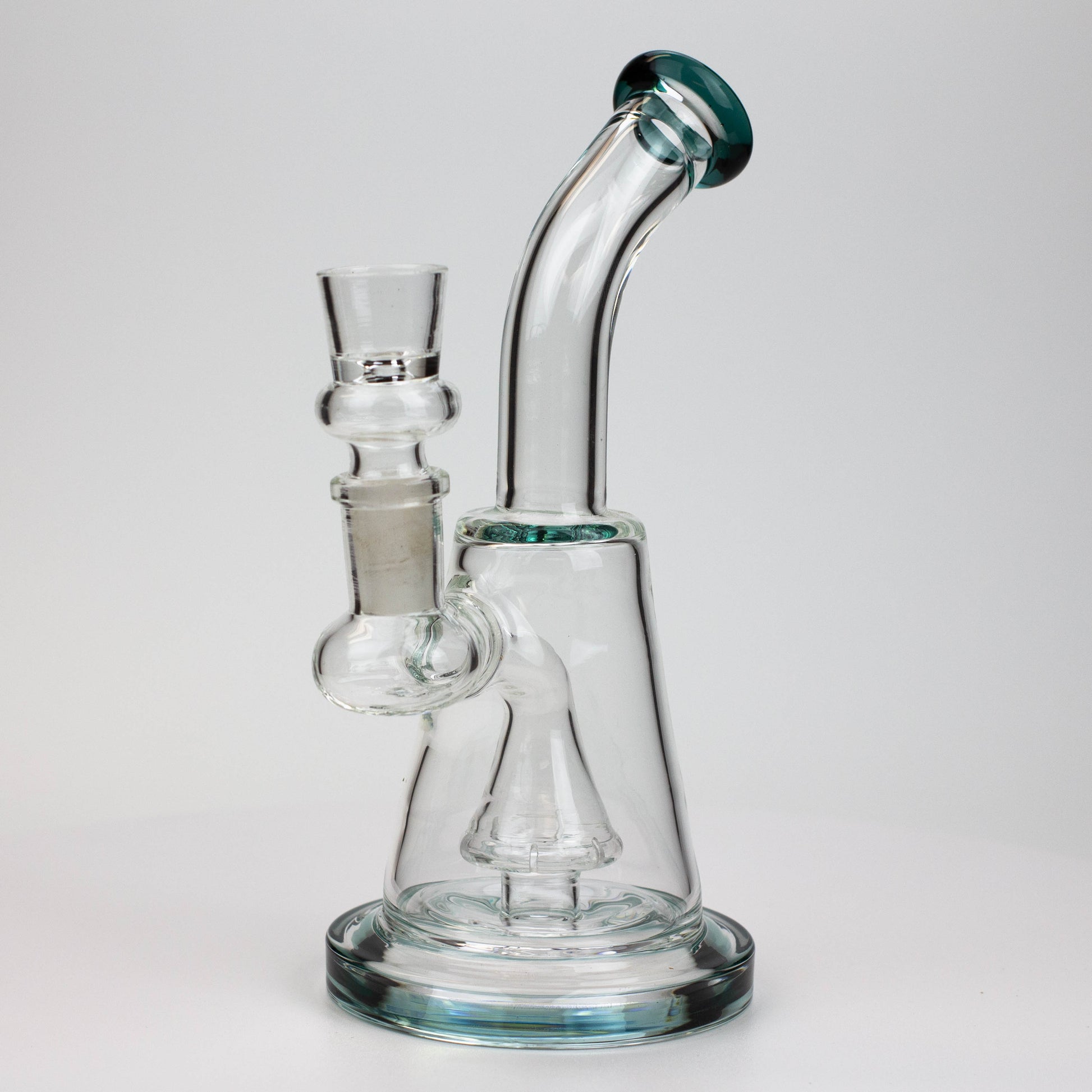 6" Cone diffuser glass bong_3