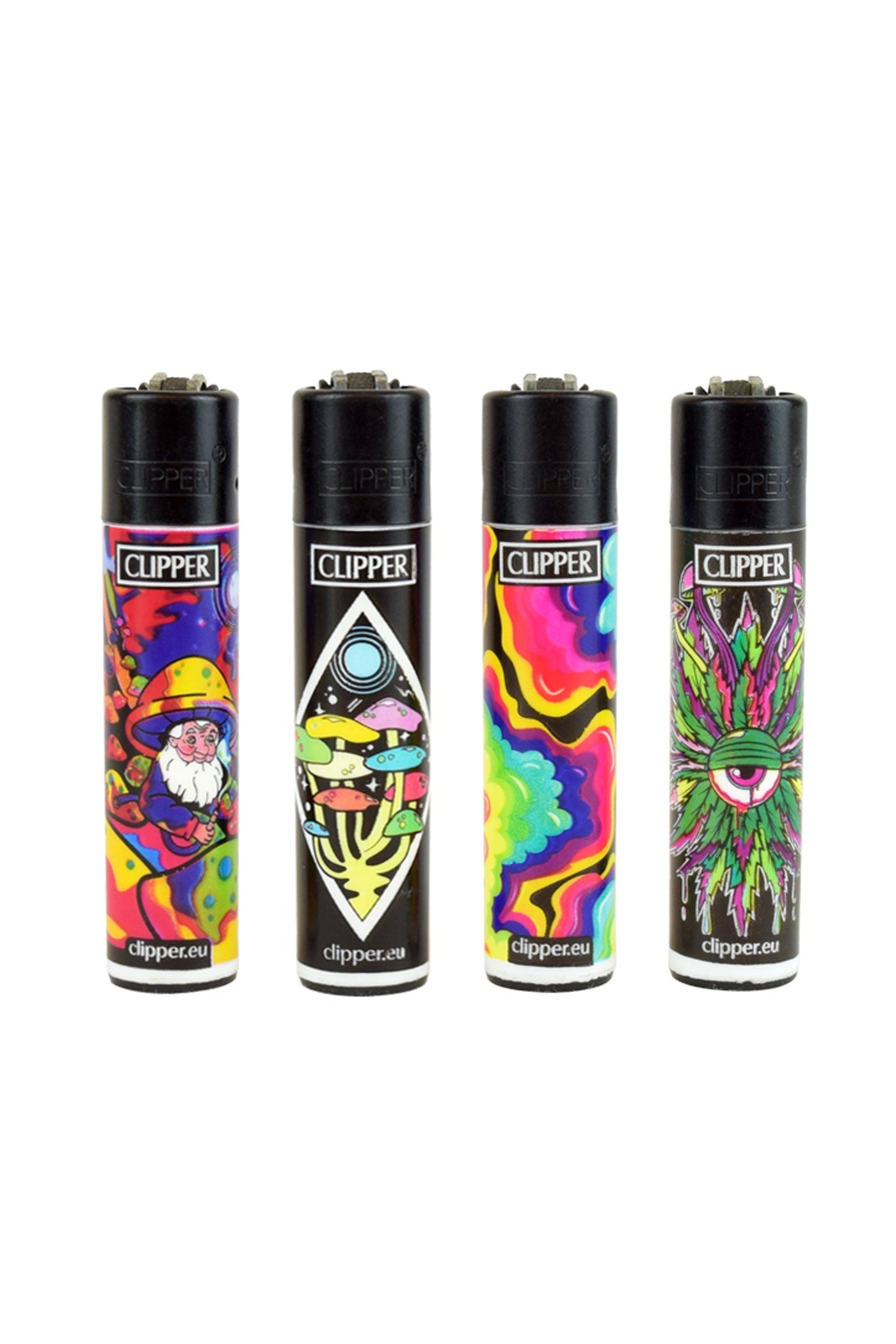 CLIPPER PSYCHEDELIC 7 LIGHTERS COLLECTION_1