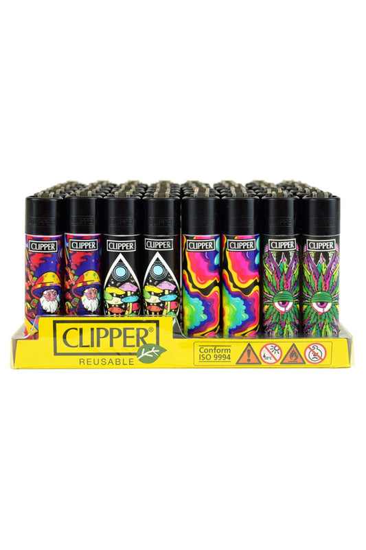 CLIPPER PSYCHEDELIC 7 LIGHTERS COLLECTION_0