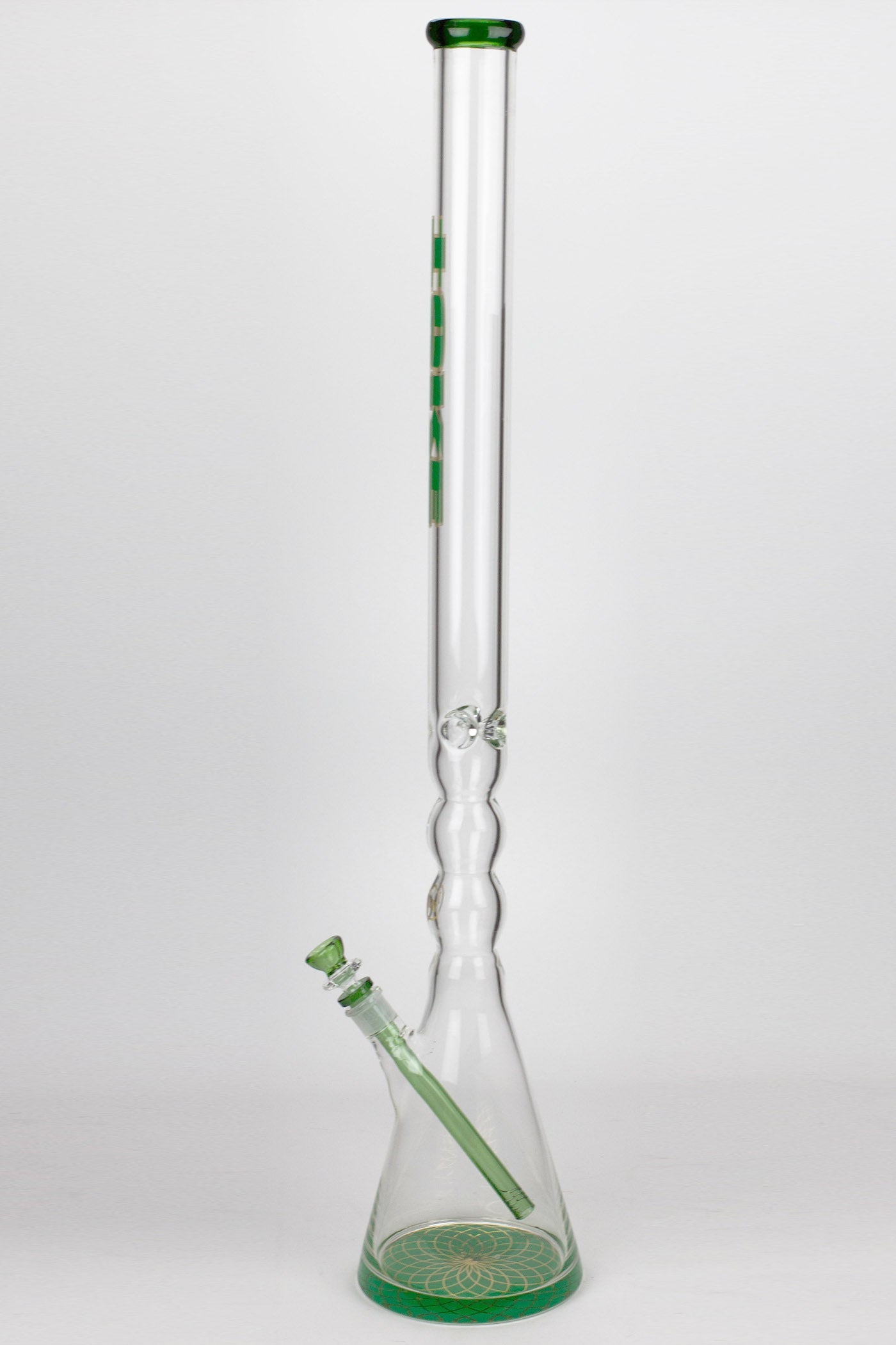 32" DANK 7 mm curved tube beaker water bong_3