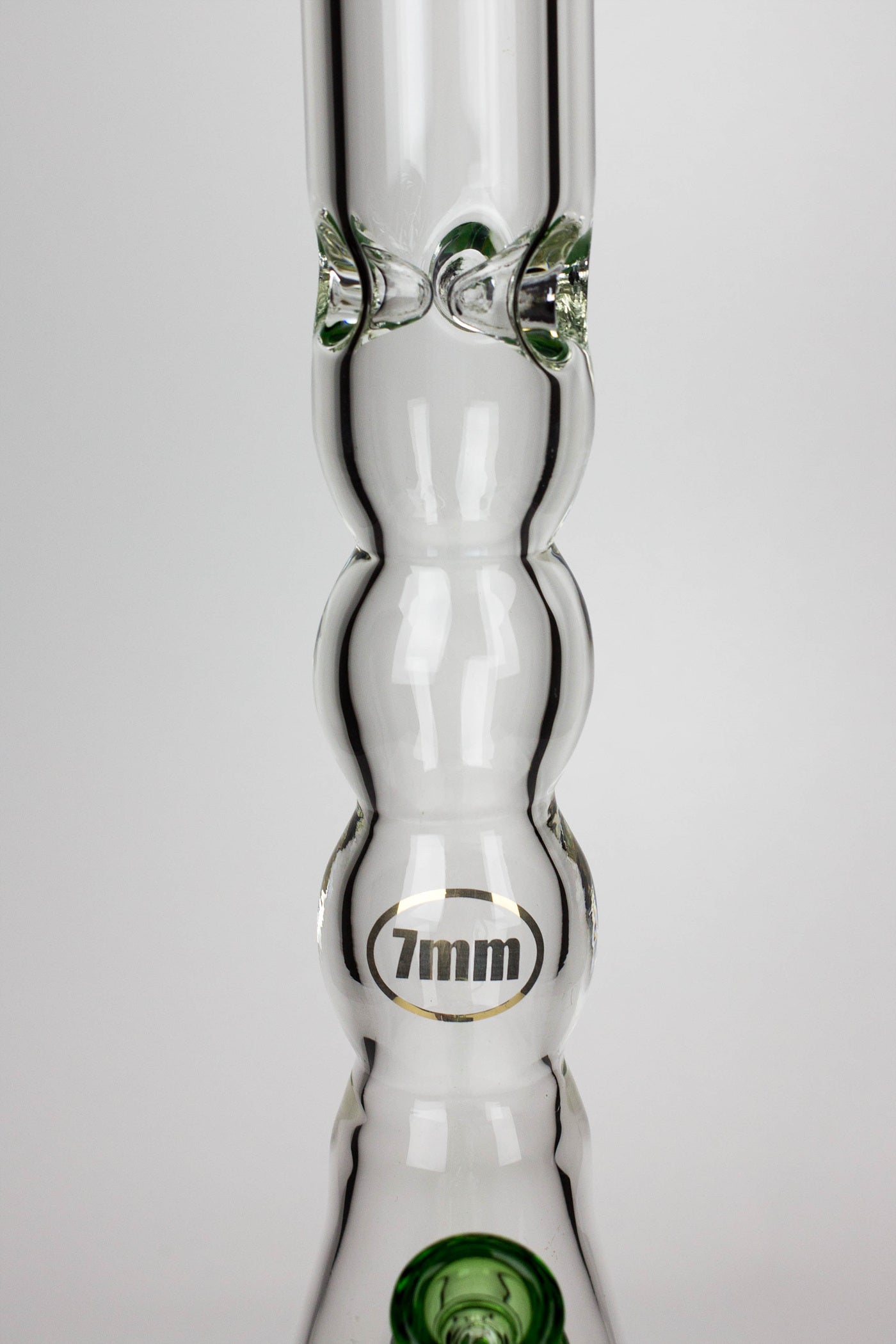 32" DANK 7 mm curved tube beaker water bong_10