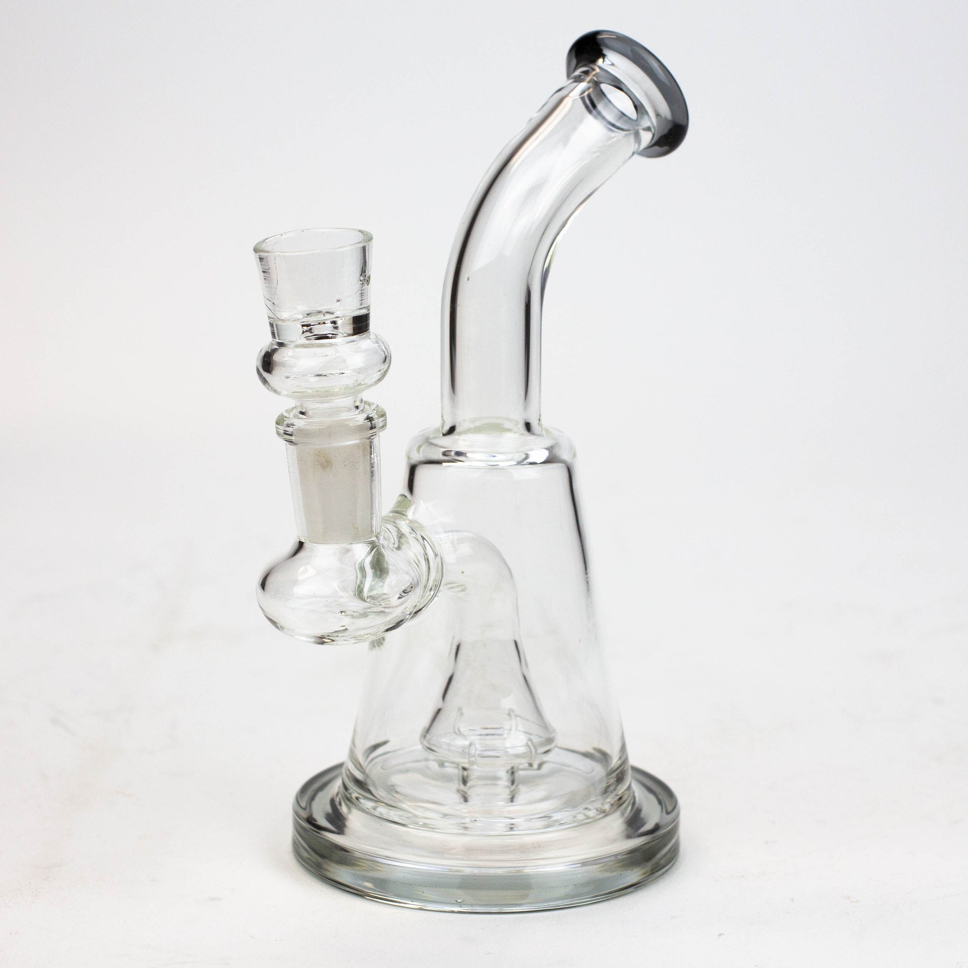 6" Cone diffuser glass bong_7