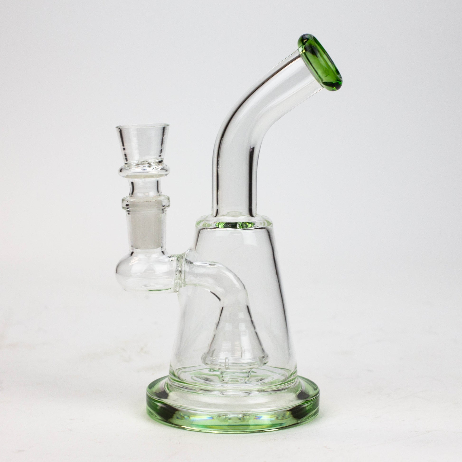 6" Cone diffuser glass bong_8