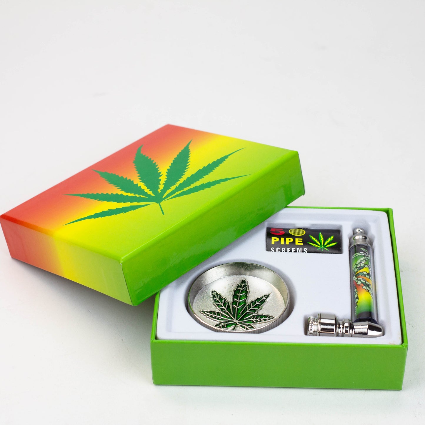 Metal Pipe, Grinder and screen gift set [AK22xx]_1