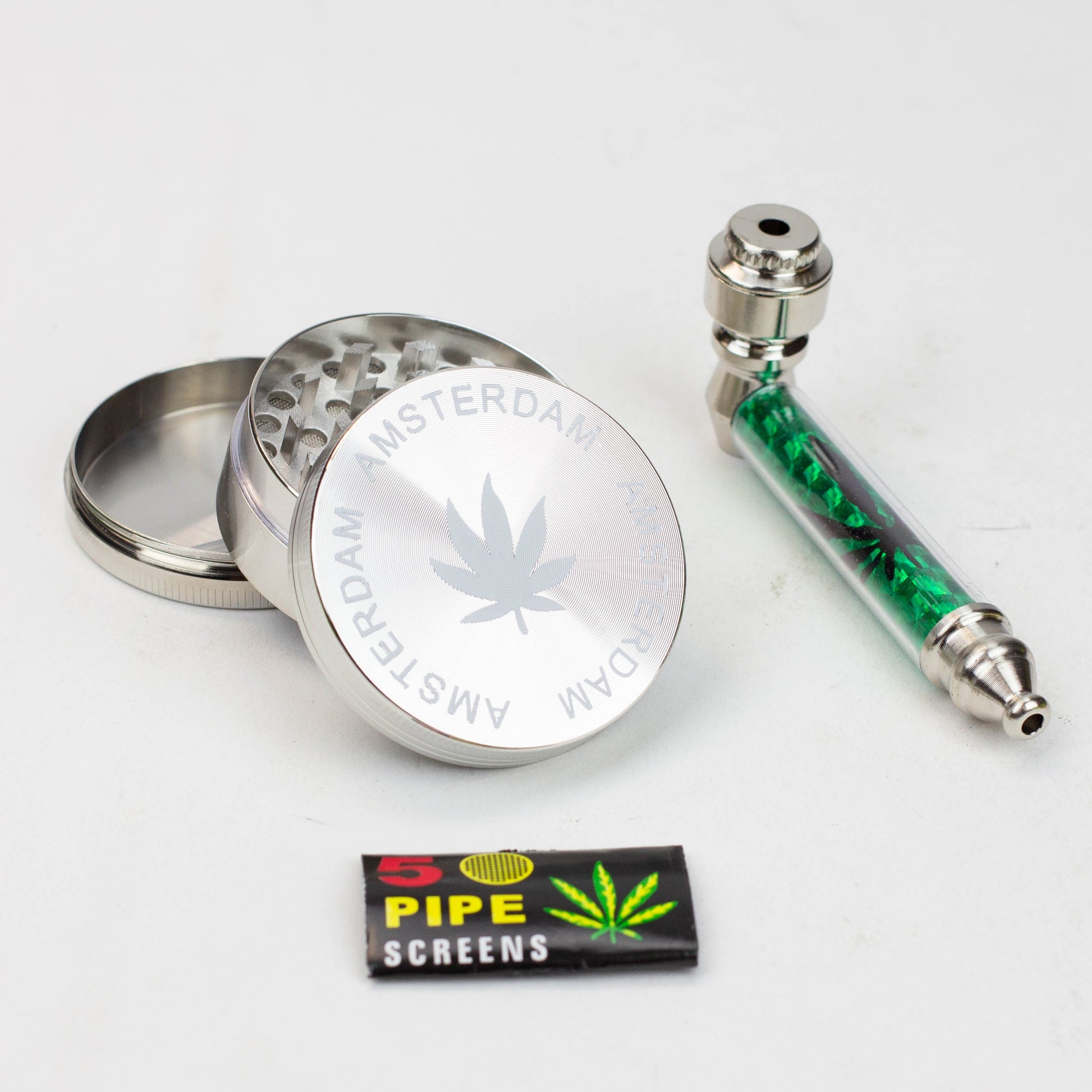 Metal Pipe, Grinder and screen gift set [AK22xx]_5