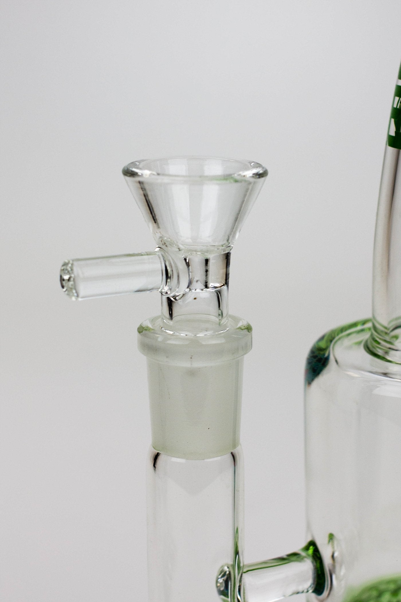 8" HAZE 2-in-1 Honeycomb diffuser Bent neck Dab Rig_7