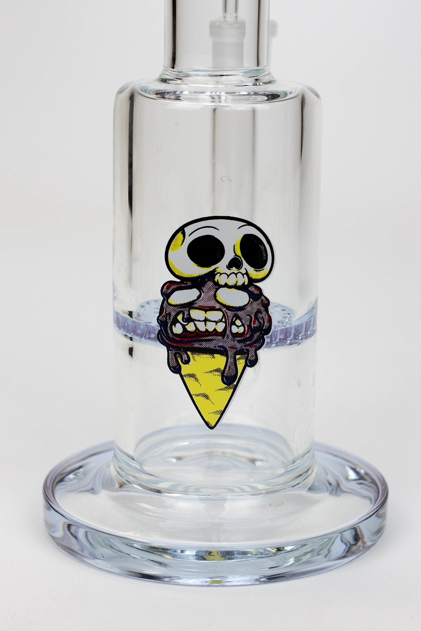 8" HAZE 2-in-1 Honeycomb diffuser Bent neck Dab Rig_15