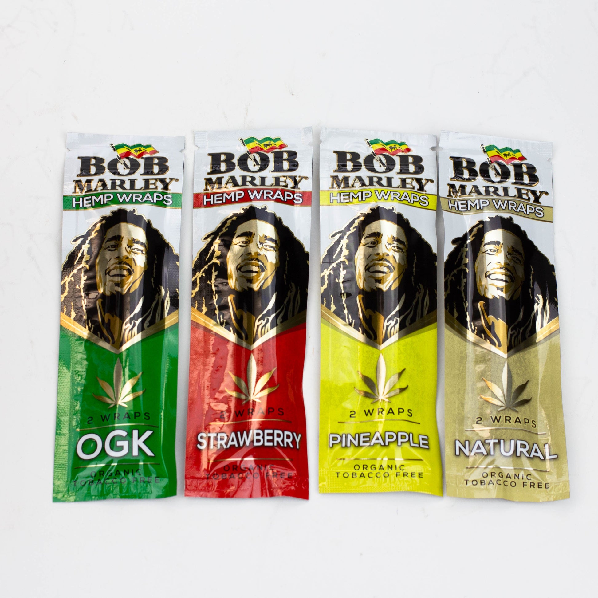 BOB Marley Hemp Wraps display Pack of 25_1