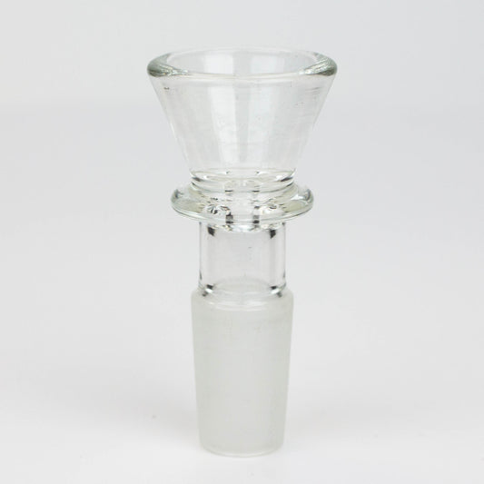 Clear thick glass bowl for 14 mm female Joint_0