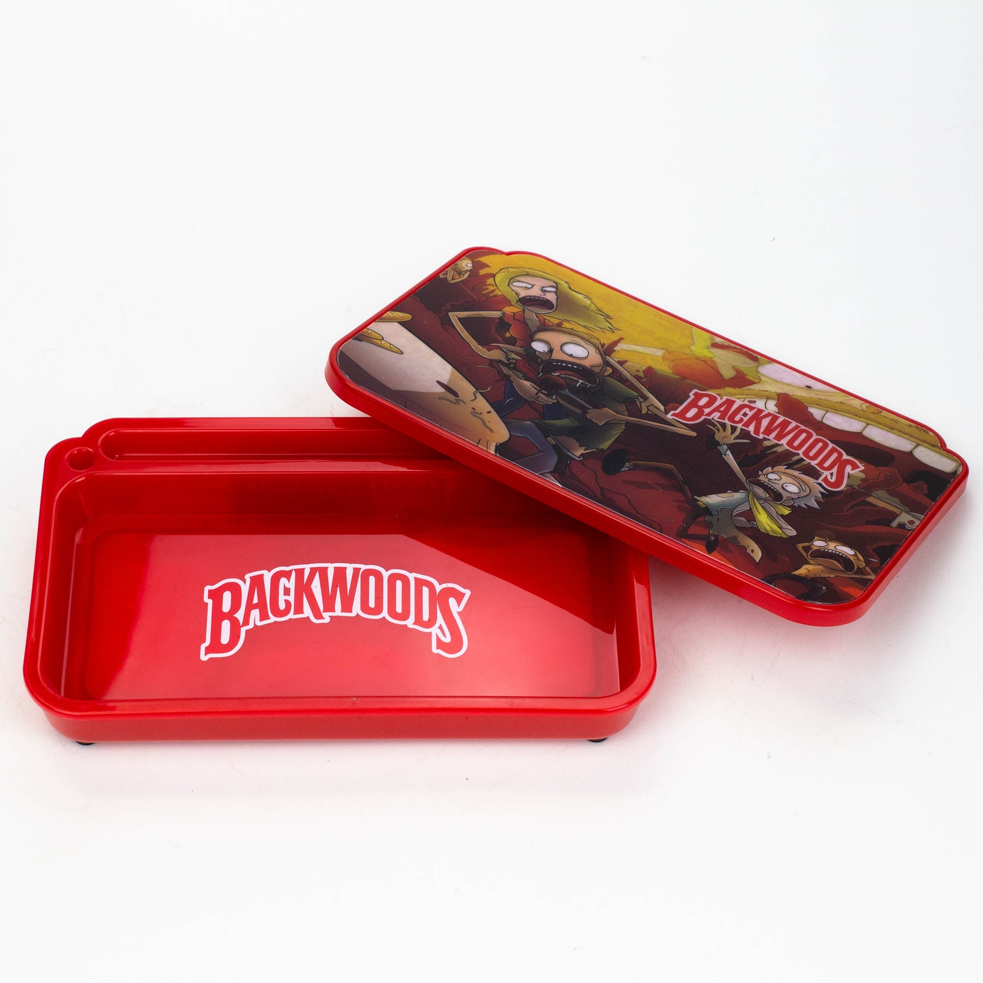 The Cartoon Rechargeable LED Rolling Tray with lid_1