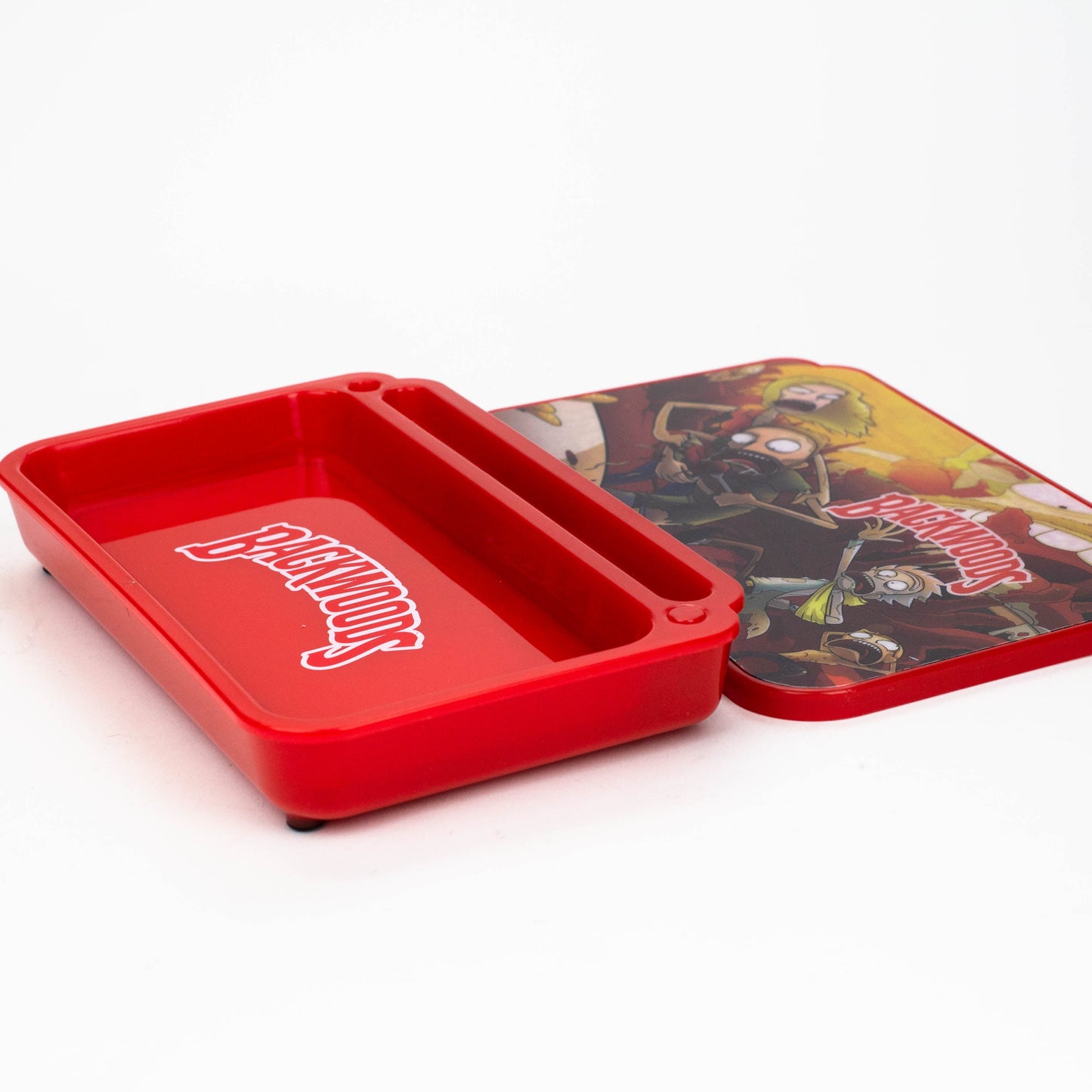 The Cartoon Rechargeable LED Rolling Tray with lid_2