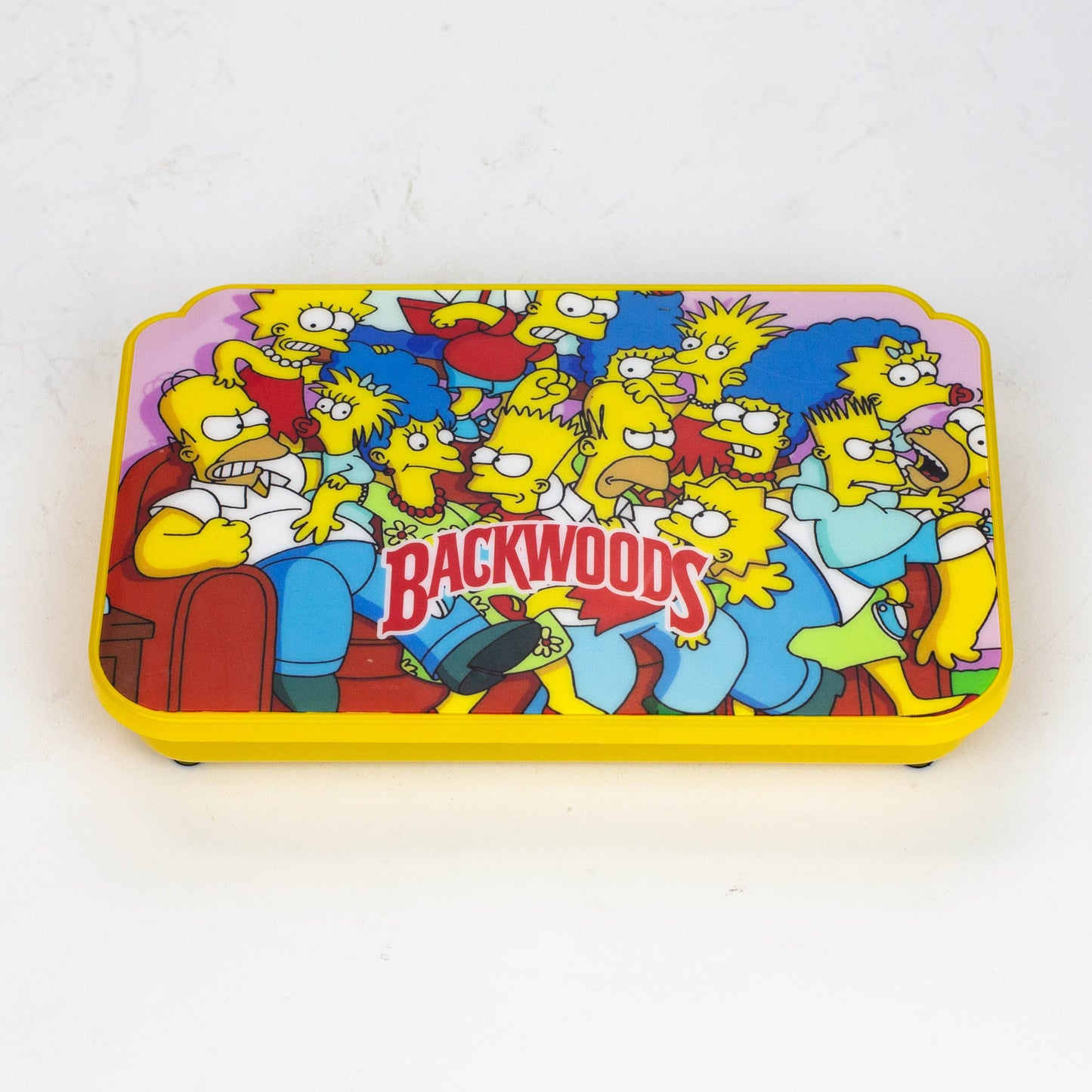 The Cartoon Rechargeable LED Rolling Tray with lid_7