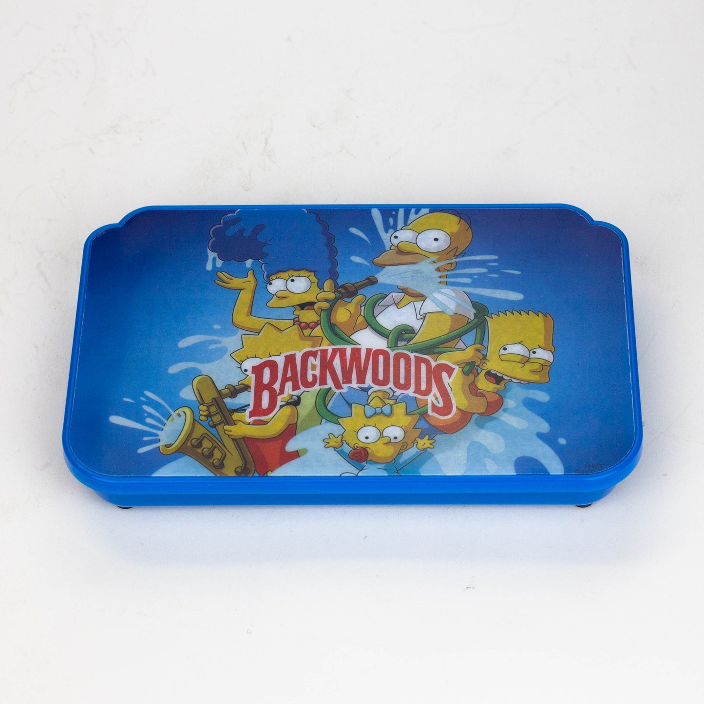 The Cartoon Rechargeable LED Rolling Tray with lid_9