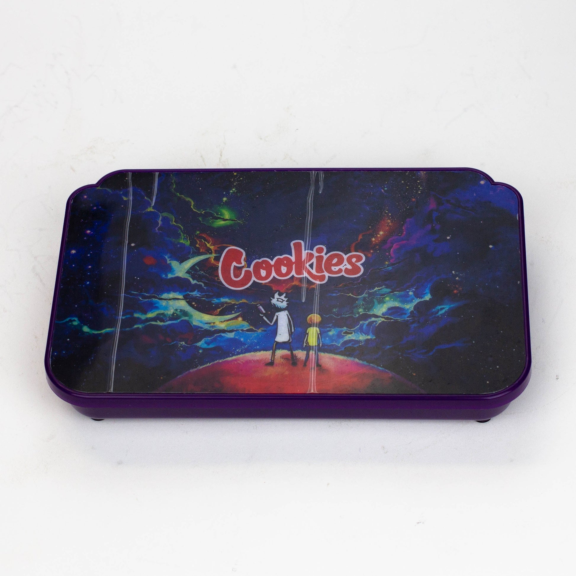 The Cartoon Rechargeable LED Rolling Tray with lid_10