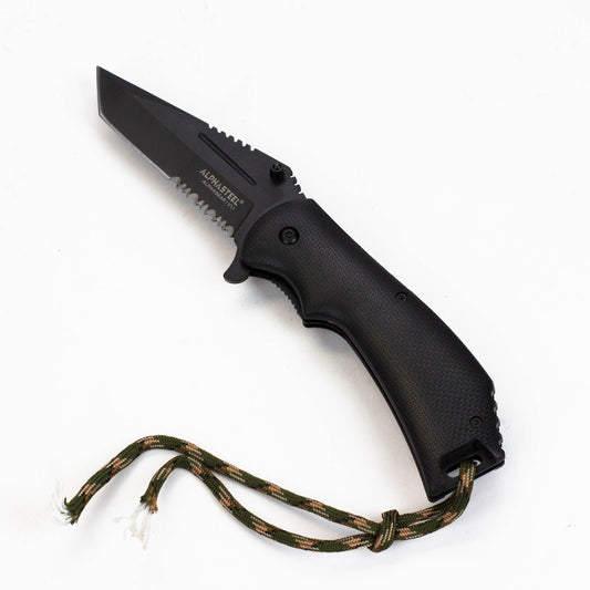ALPHASTEEL Hunting Knife - Army Paracord_0