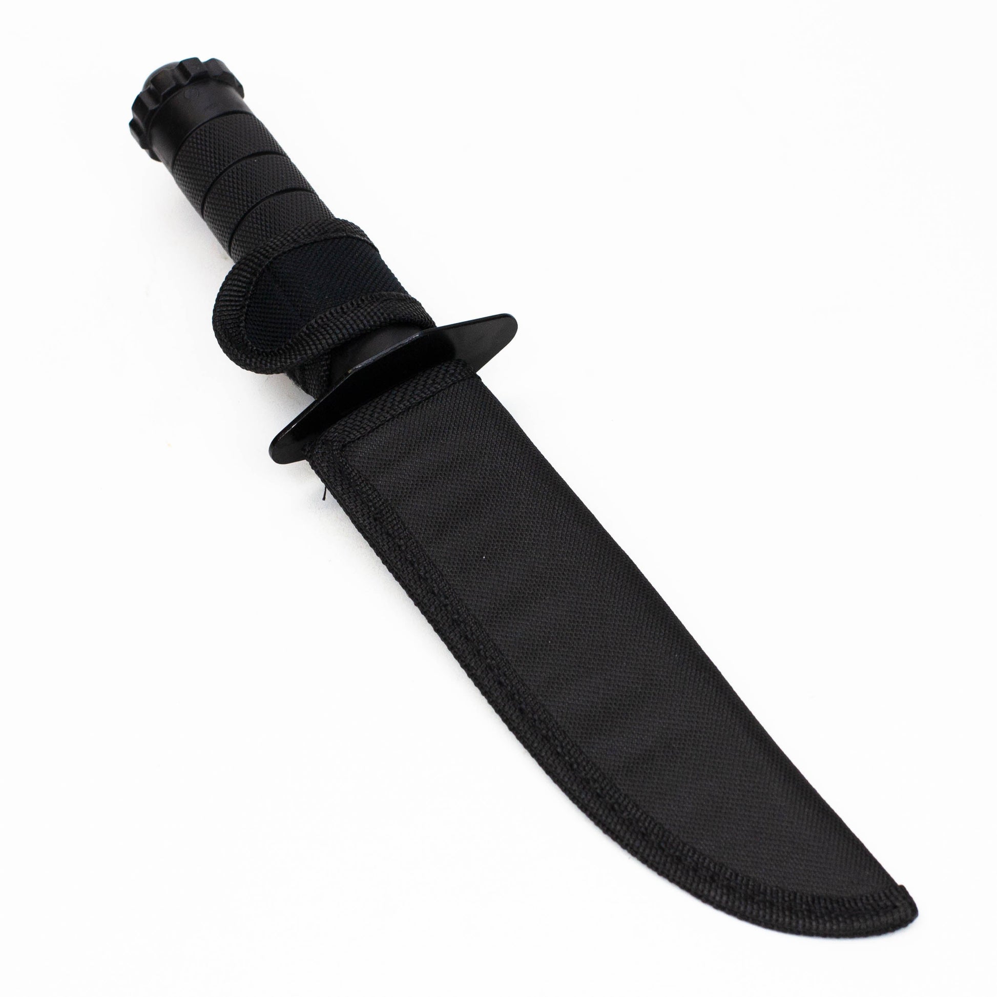 ALPHASTEEL Hunting Knife - Black Survival_1