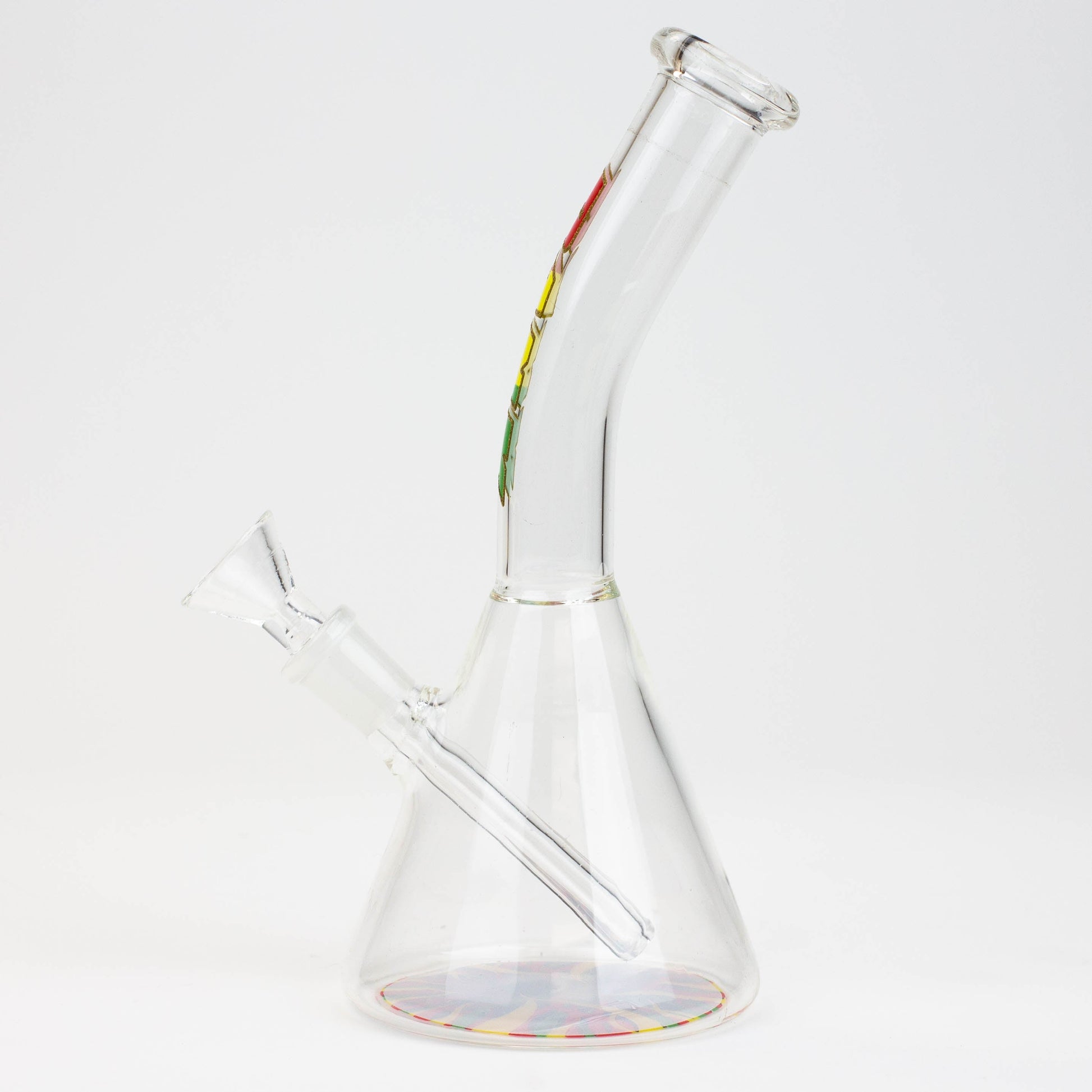 8" DANK Mini Bong with Colour Bottom_2