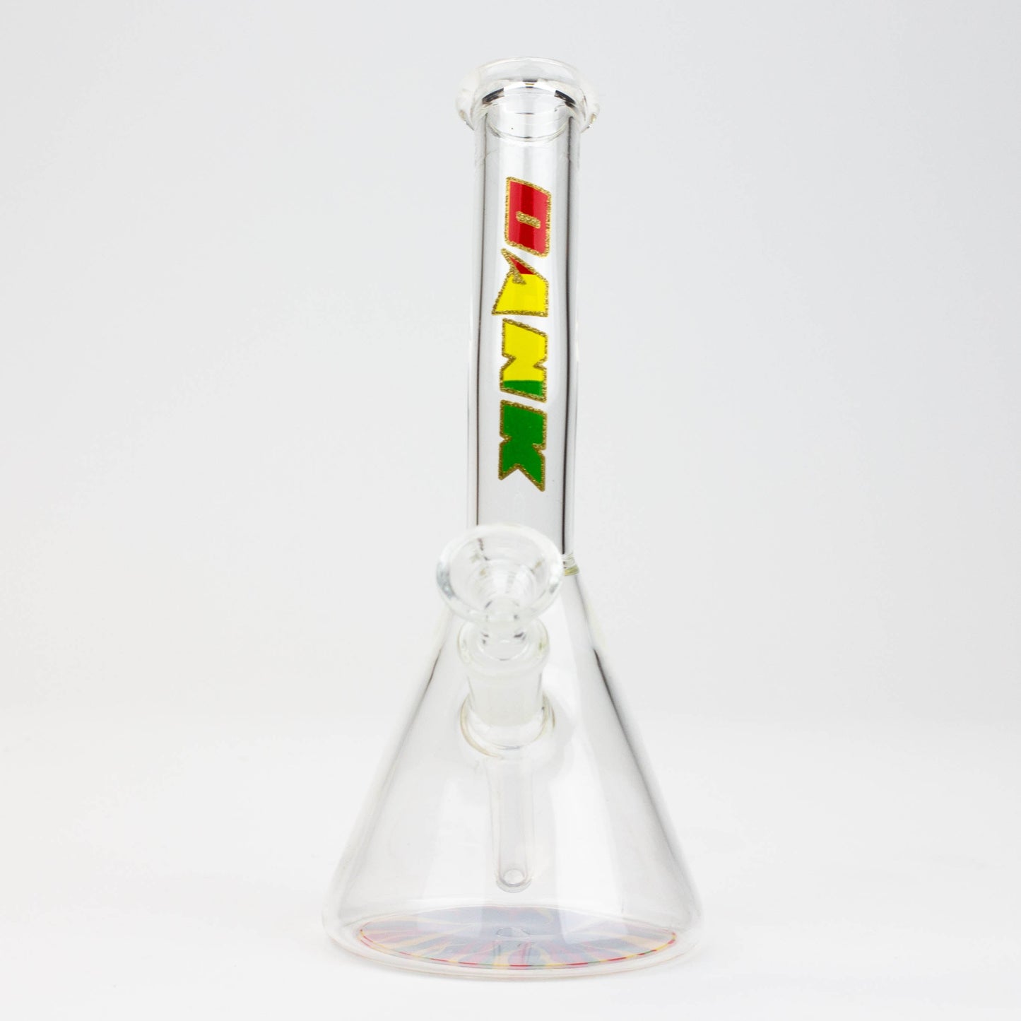 8" DANK Mini Bong with Colour Bottom_1