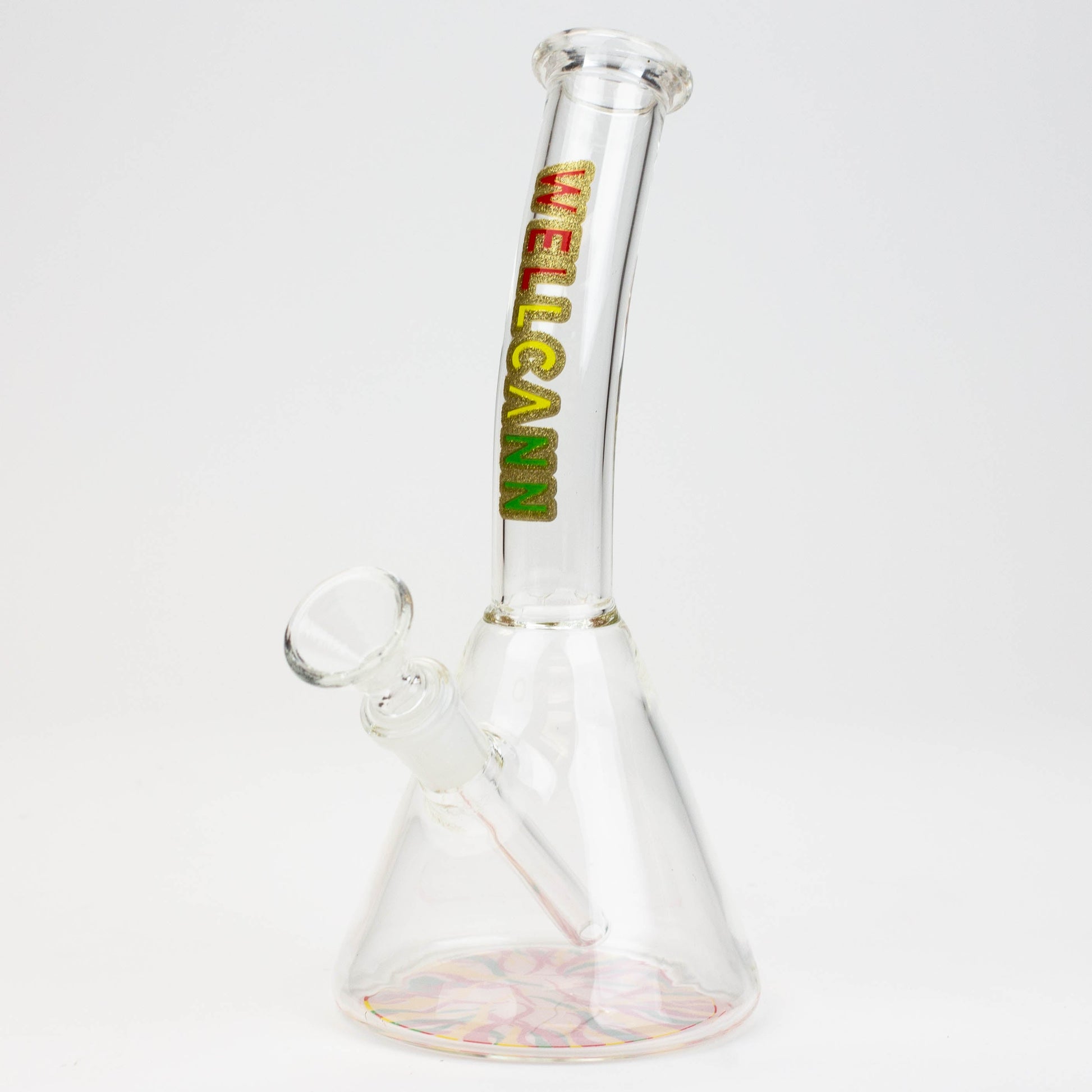 8" WellCann Mini Bong with Colour Bottom_2