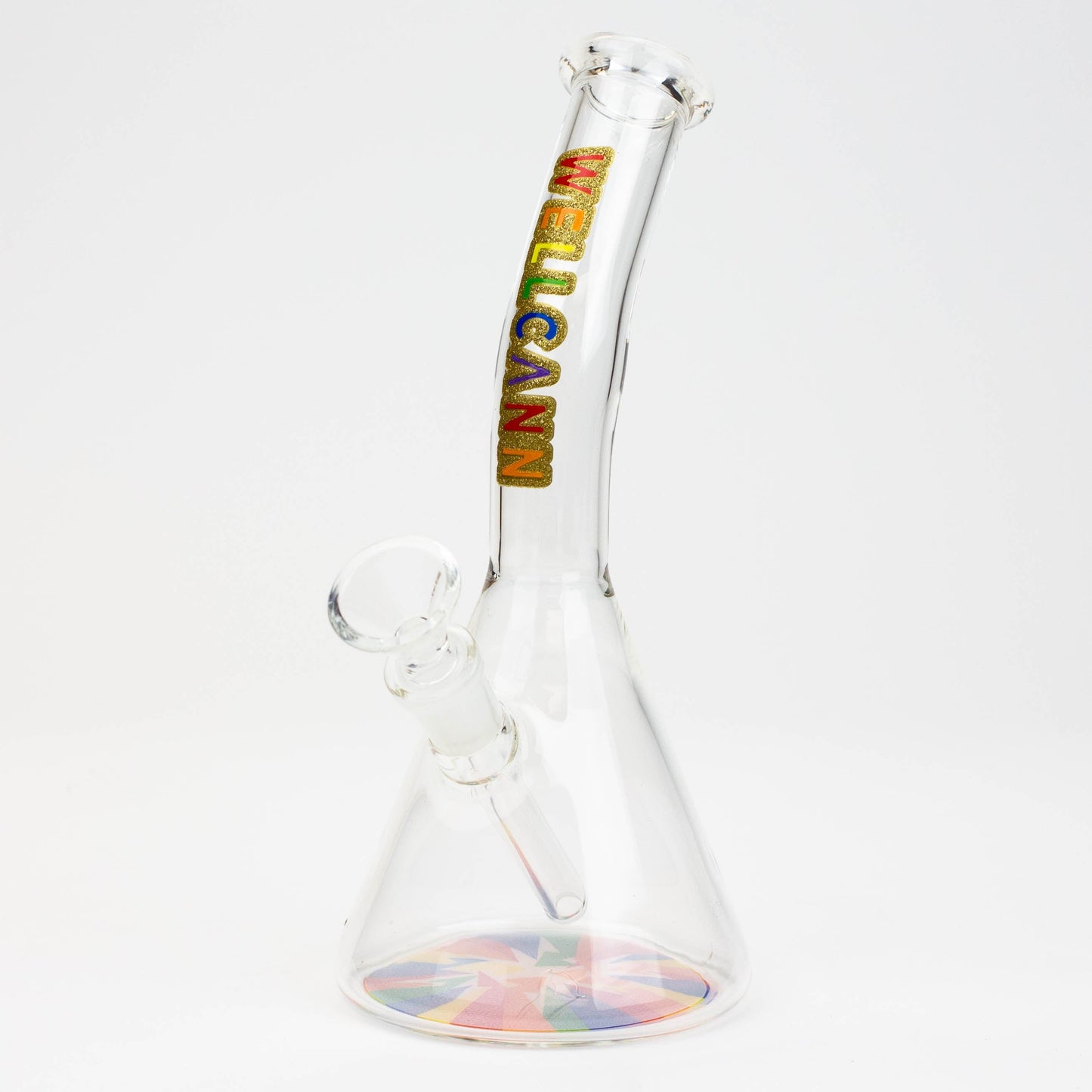 8" WellCann Mini Bong with Colour Bottom_9