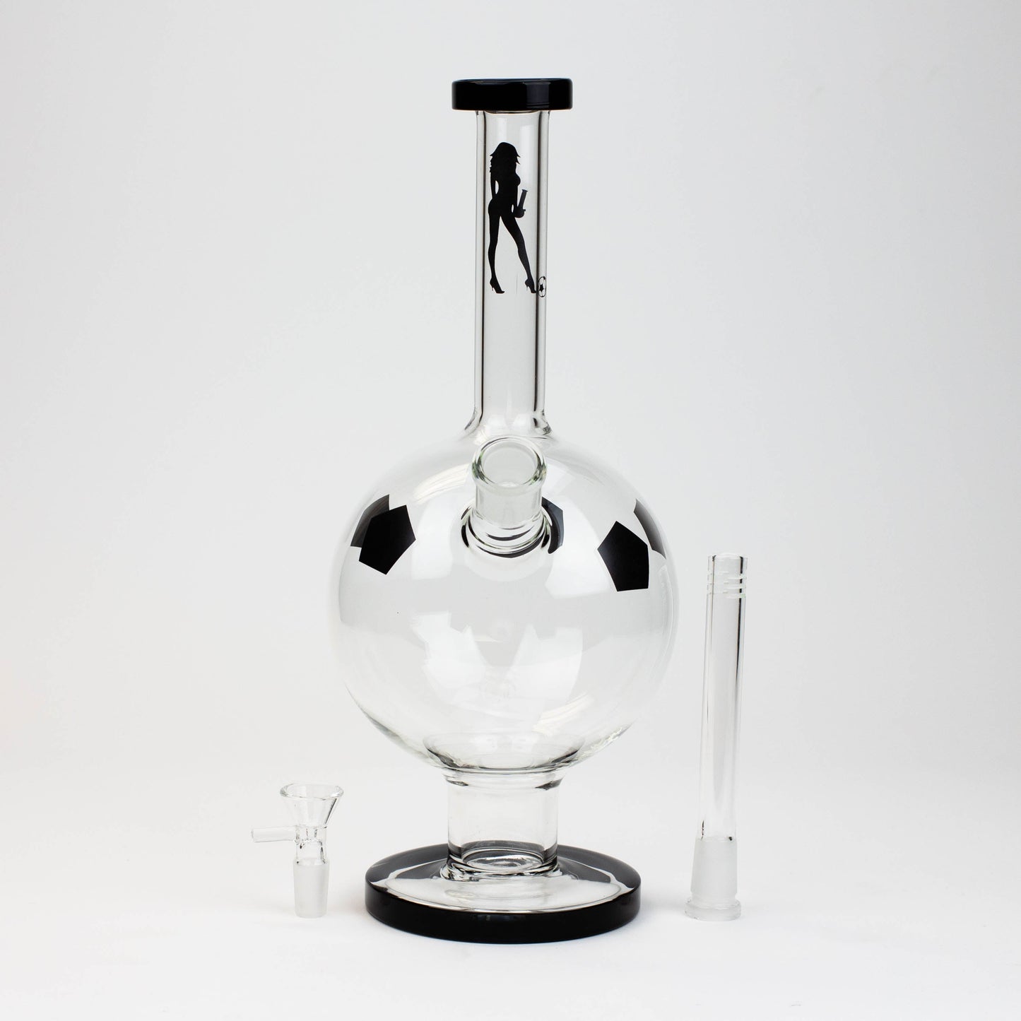 13" Volcano Soccer Ball round base bong [AK819]_6