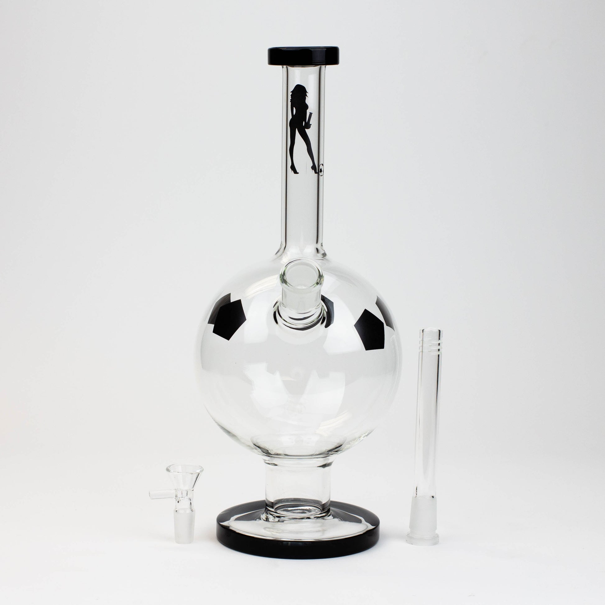 13" Volcano Soccer Ball round base bong [AK819]_6