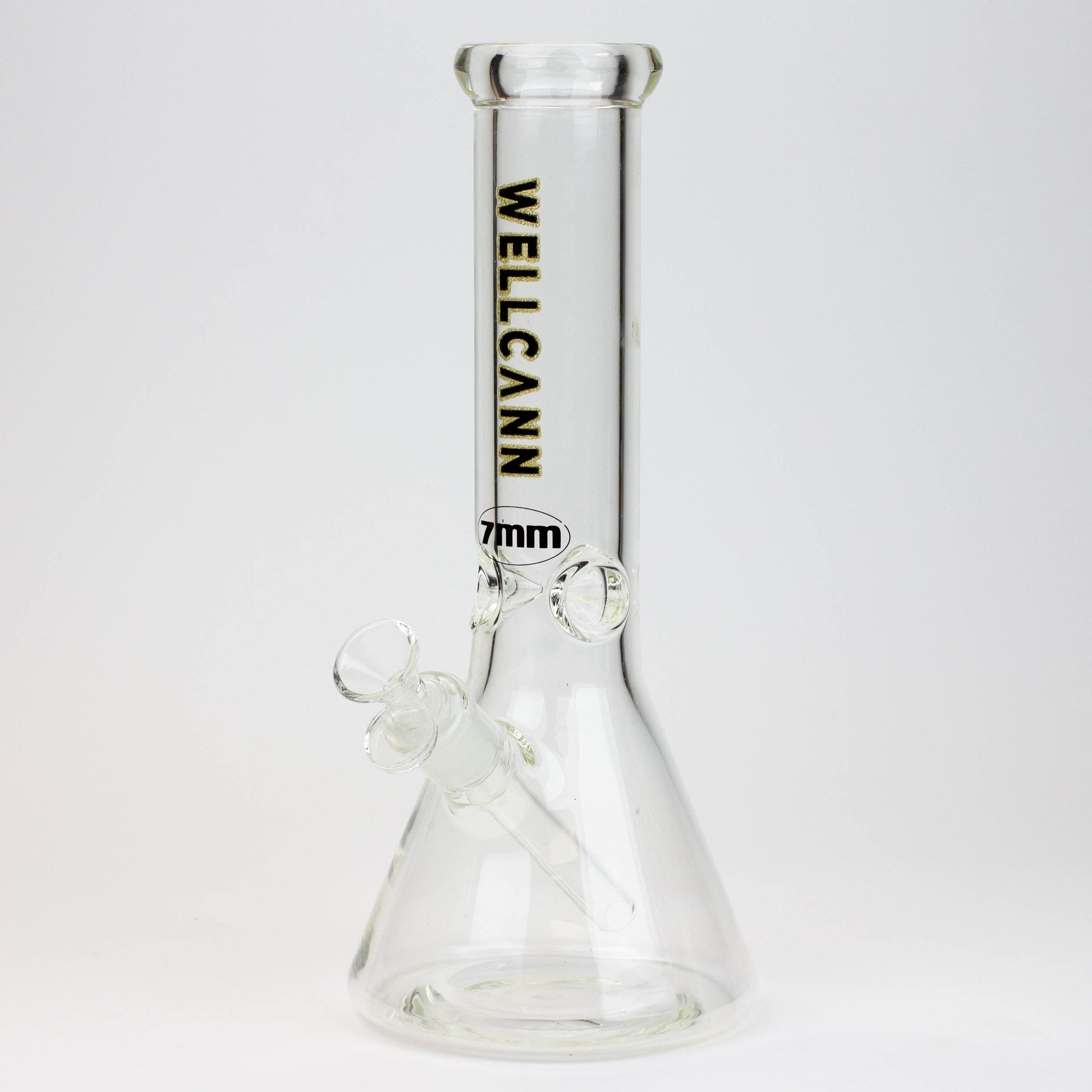 12" WellCann beaker 7 mm glass water bong_3