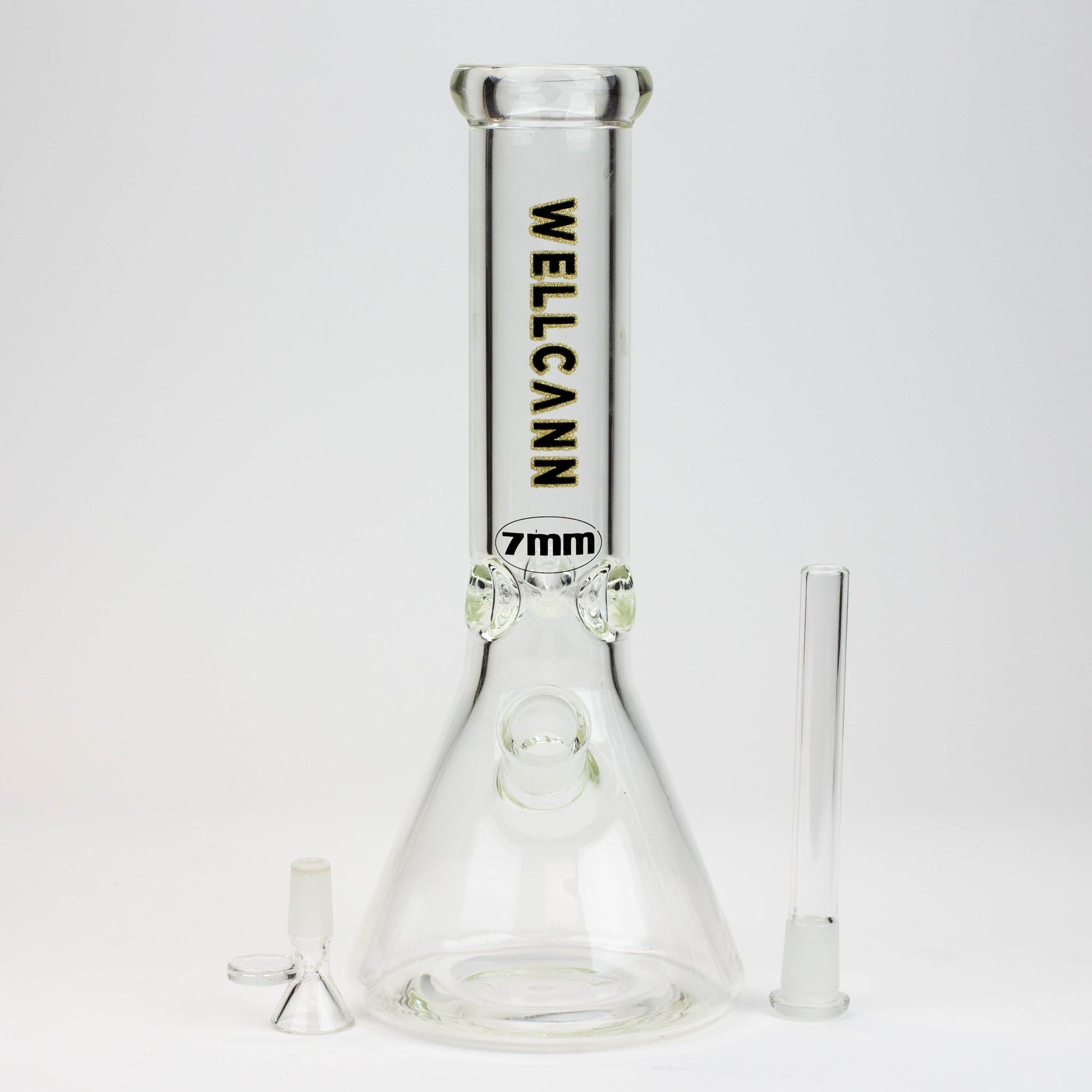 12" WellCann beaker 7 mm glass water bong_2