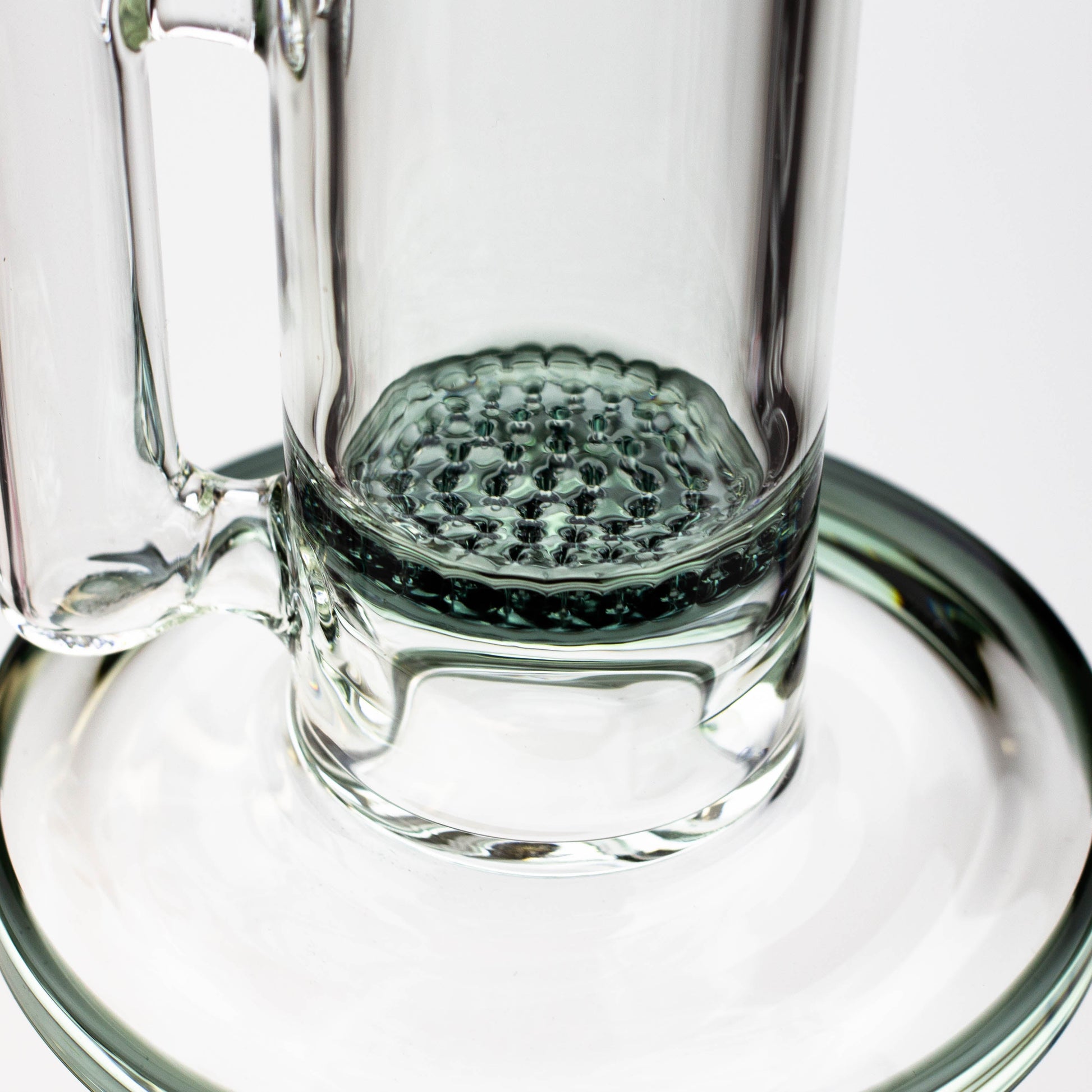 11.5" 2-in-1 7mm Kink Zong glass water bong [AKG003]_3