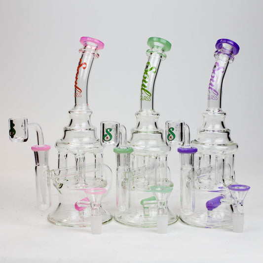 9" SOUL Glass 2-in-1 recycler bong [S2060]_0