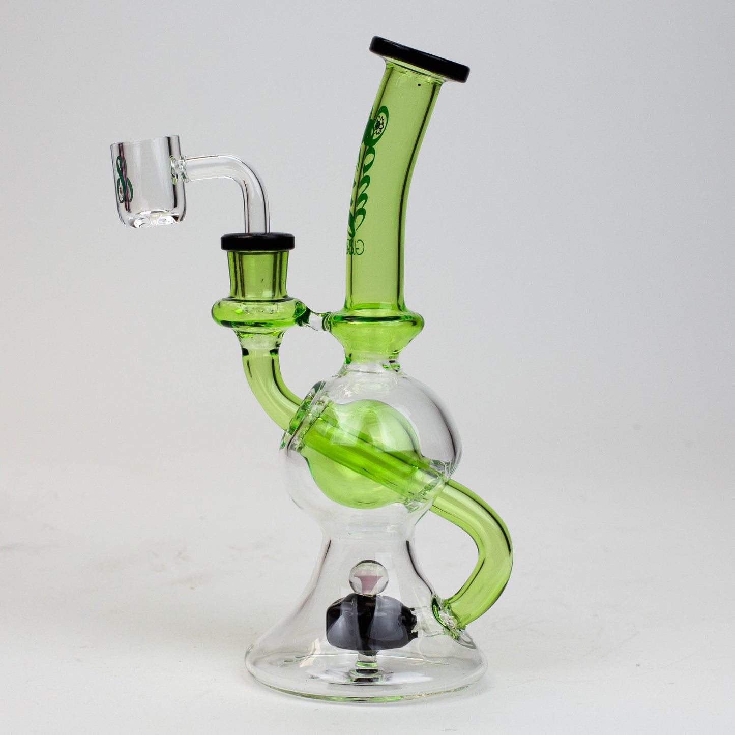 8" SOUL Glass 2-in-1 recycler bong [S2084]_10