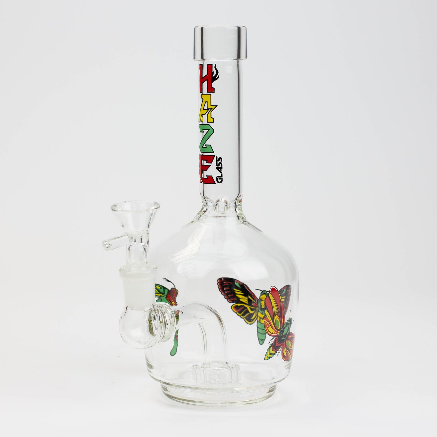 8" HAZE Mooth glass water bong [HZ073]_0