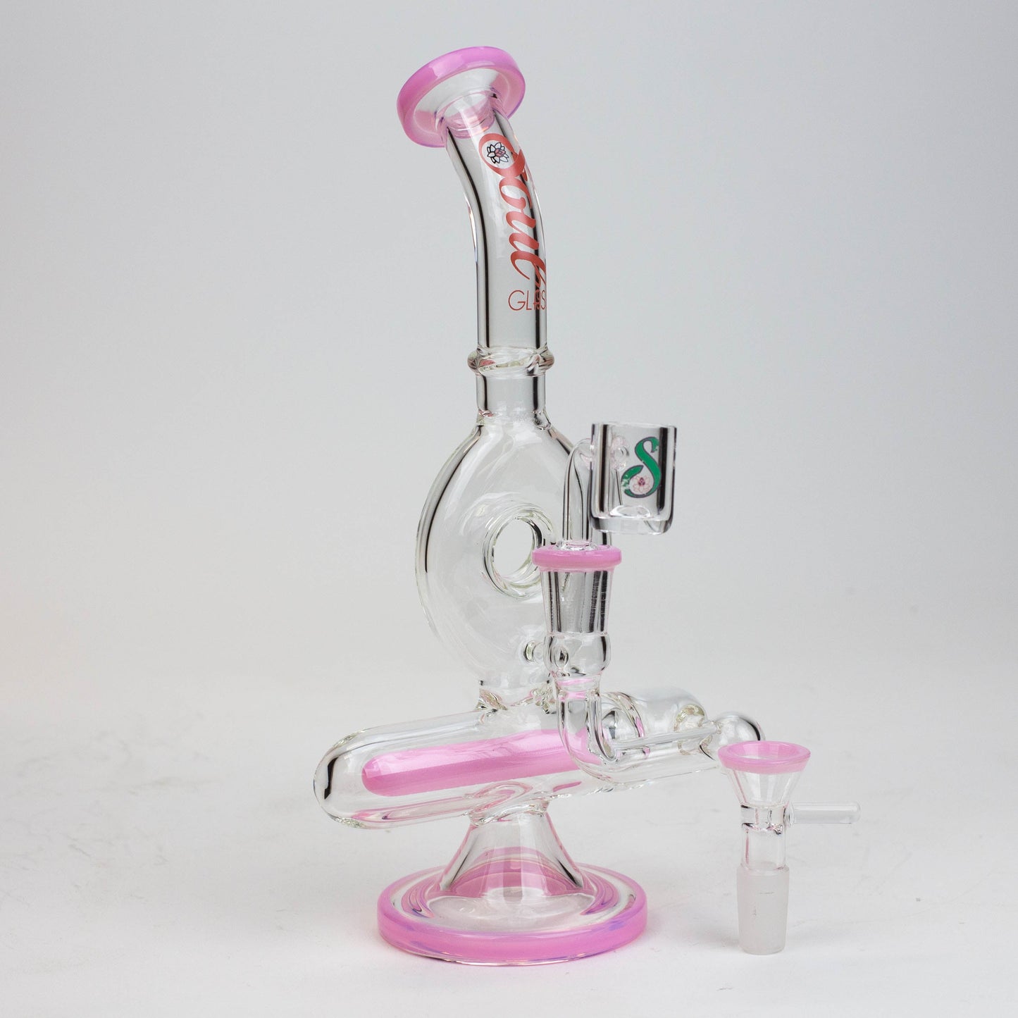 9" SOUL Glass 2-in-1 recycler bong [S2086]_5