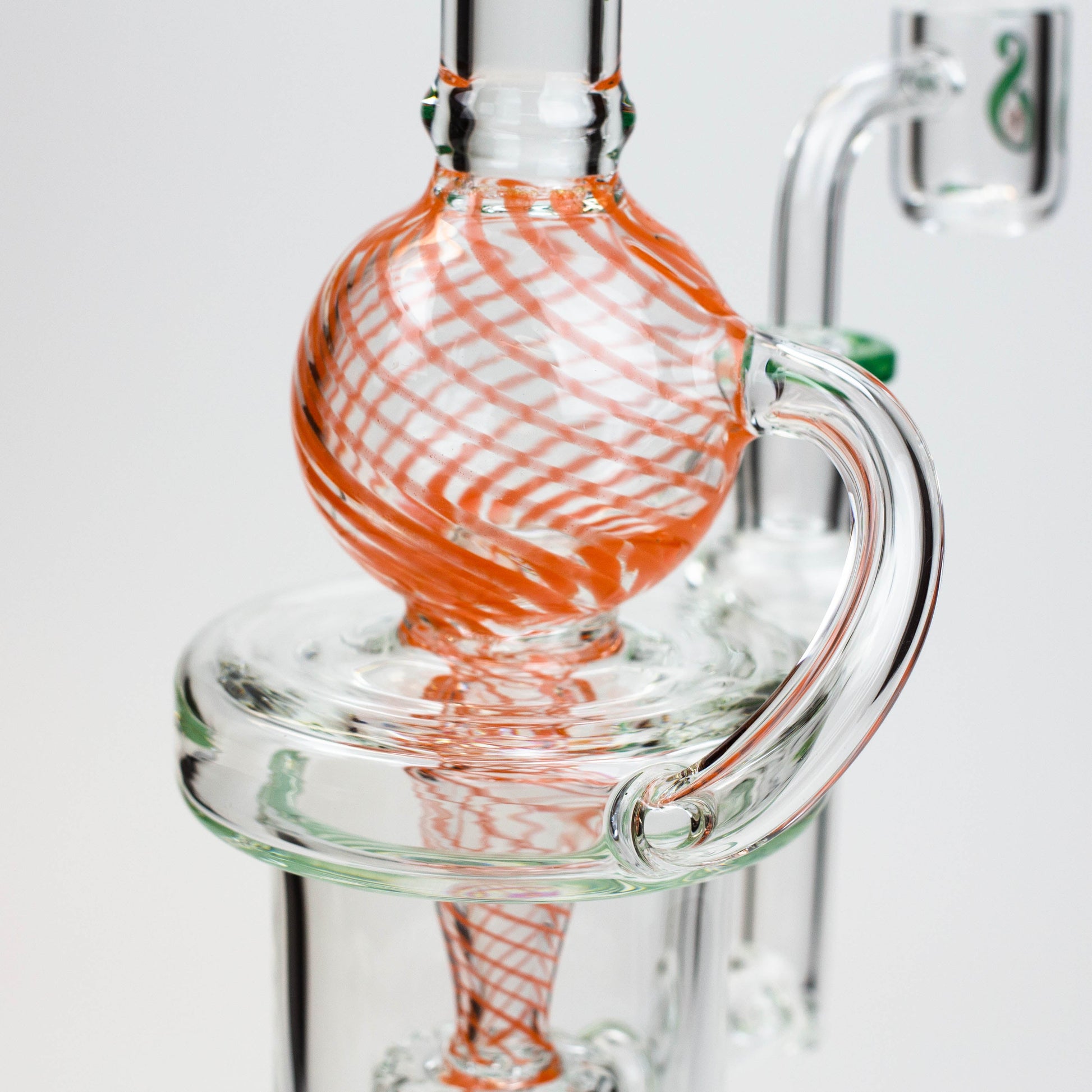 9" SOUL Glass 2-in-1 recycler bong [S2093]_4